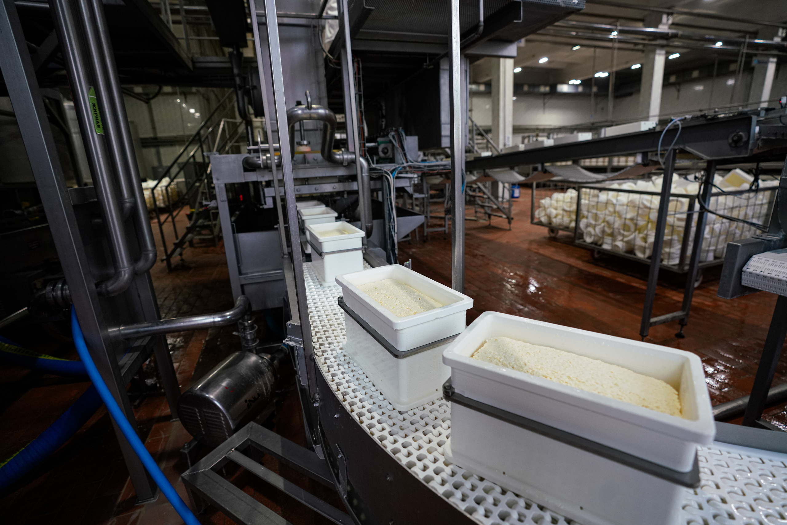 Завод «Азбука Сыра» г. Мамадыш. Фотограф Казань