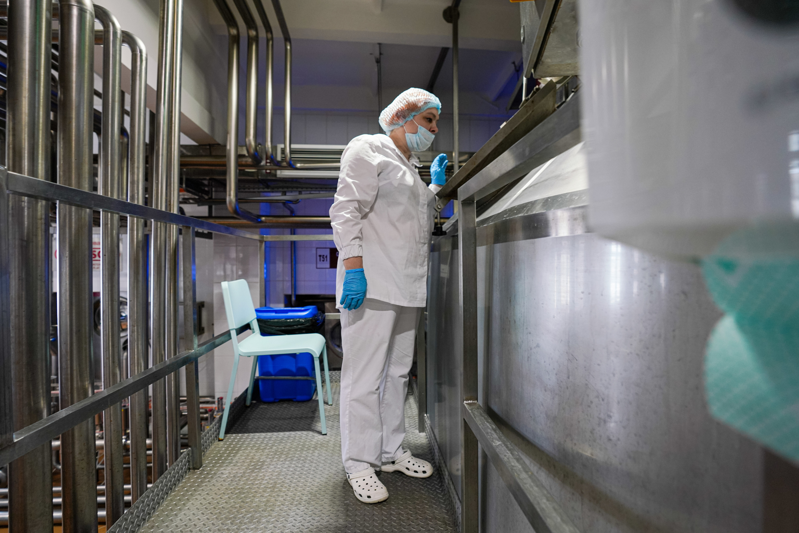 Завод «Азбука Сыра» г. Мамадыш. Фотограф Казань