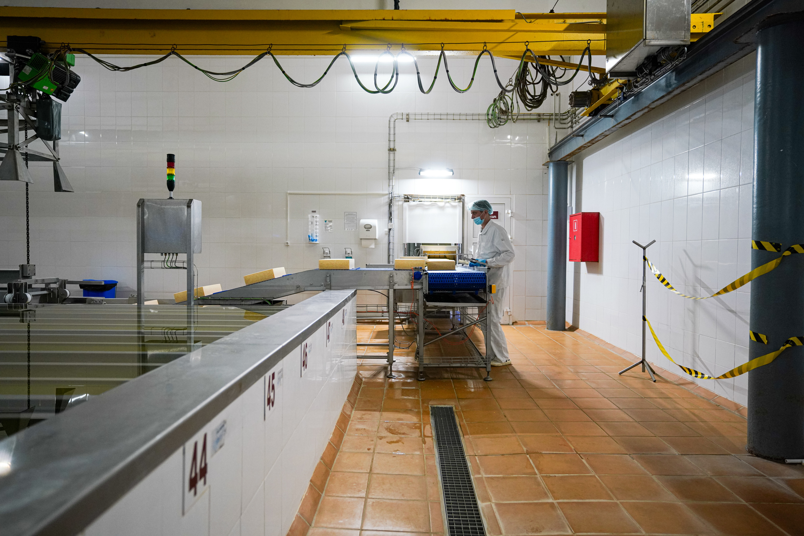 Завод «Азбука Сыра» г. Мамадыш. Фотограф Казань