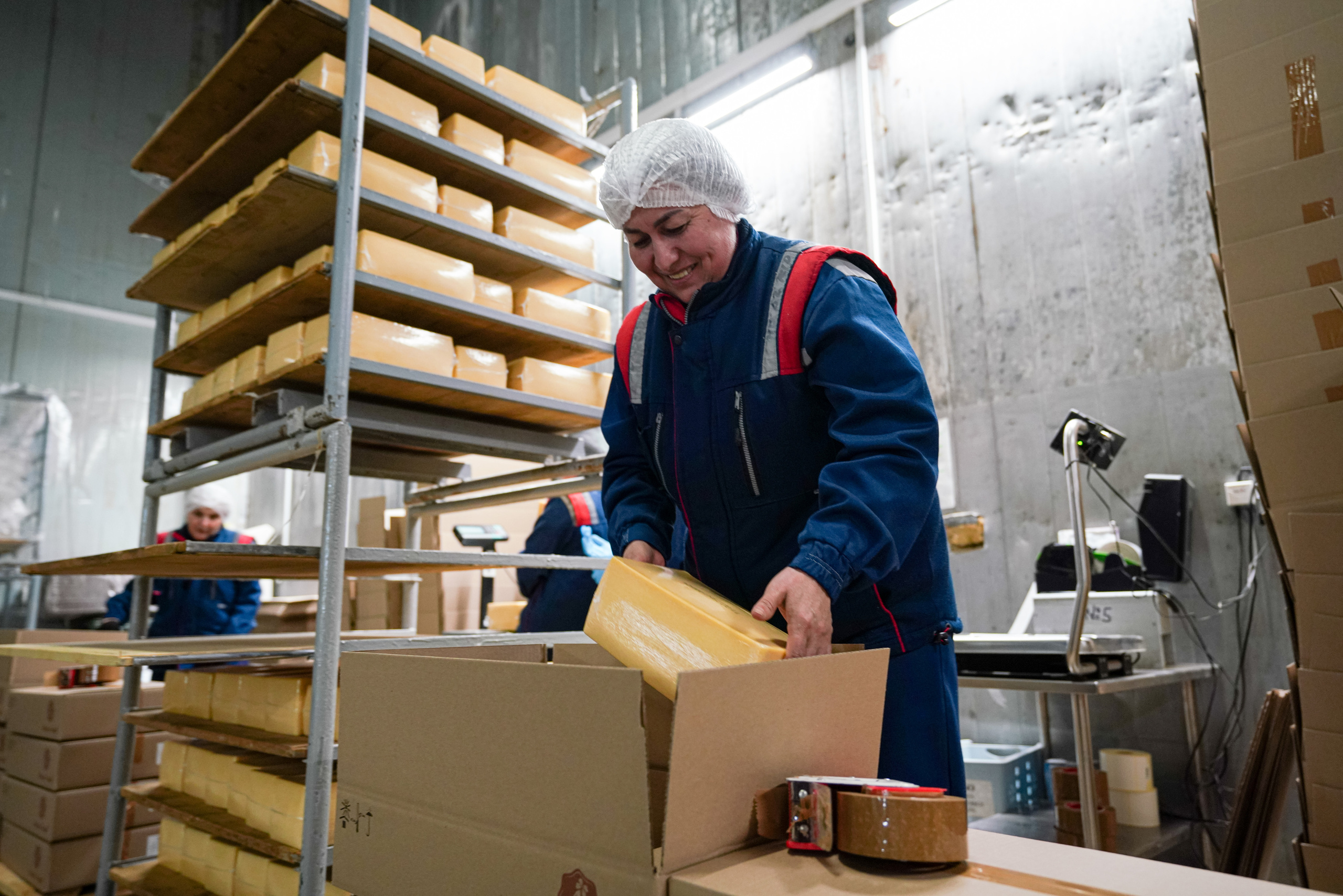 Завод «Азбука Сыра» г. Мамадыш. Фотограф Казань