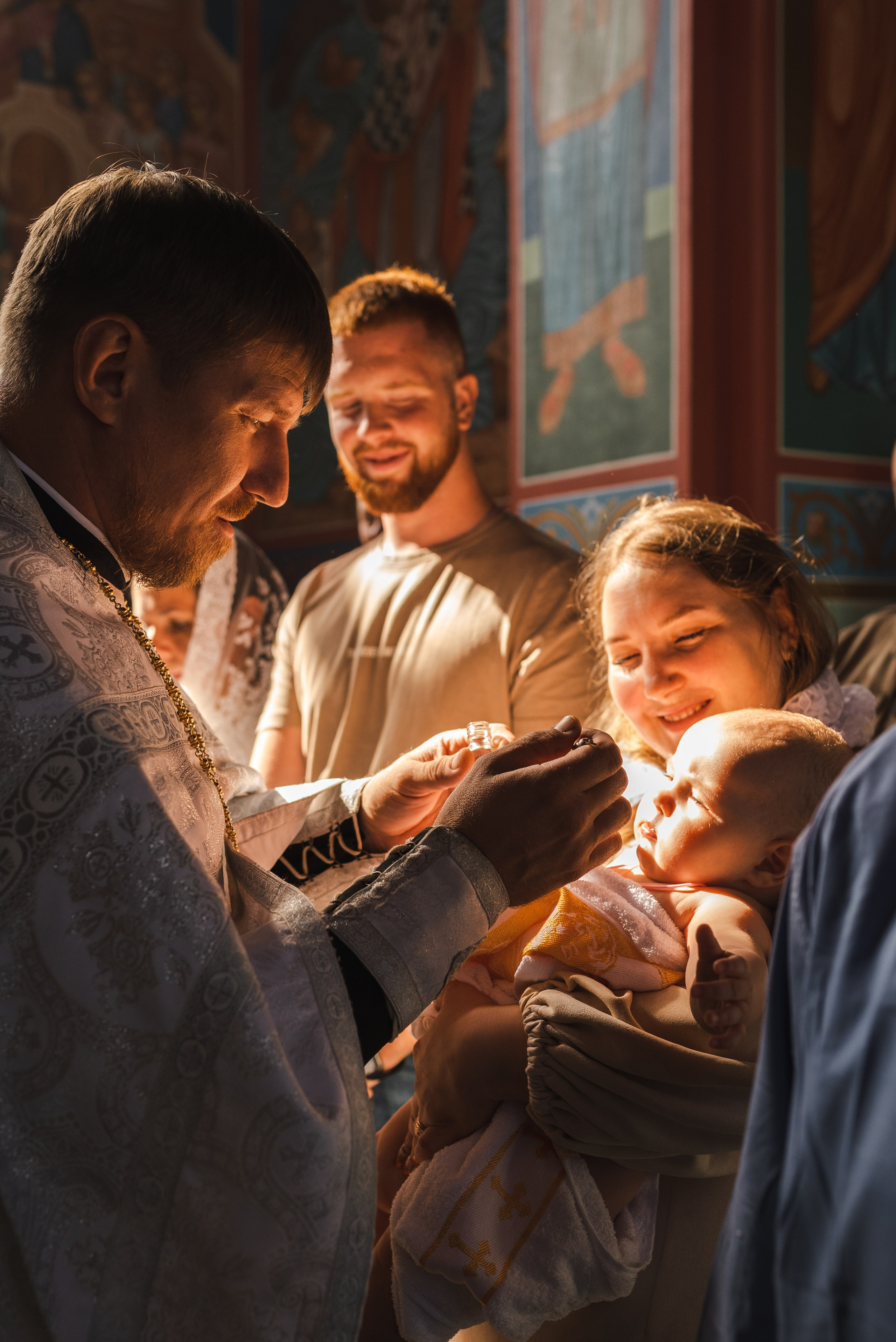 Фотосъемка крещения в Каменске-Шахтинском и Ростове. Фотограф в Каменске-Шахтинском Ольга Сагал