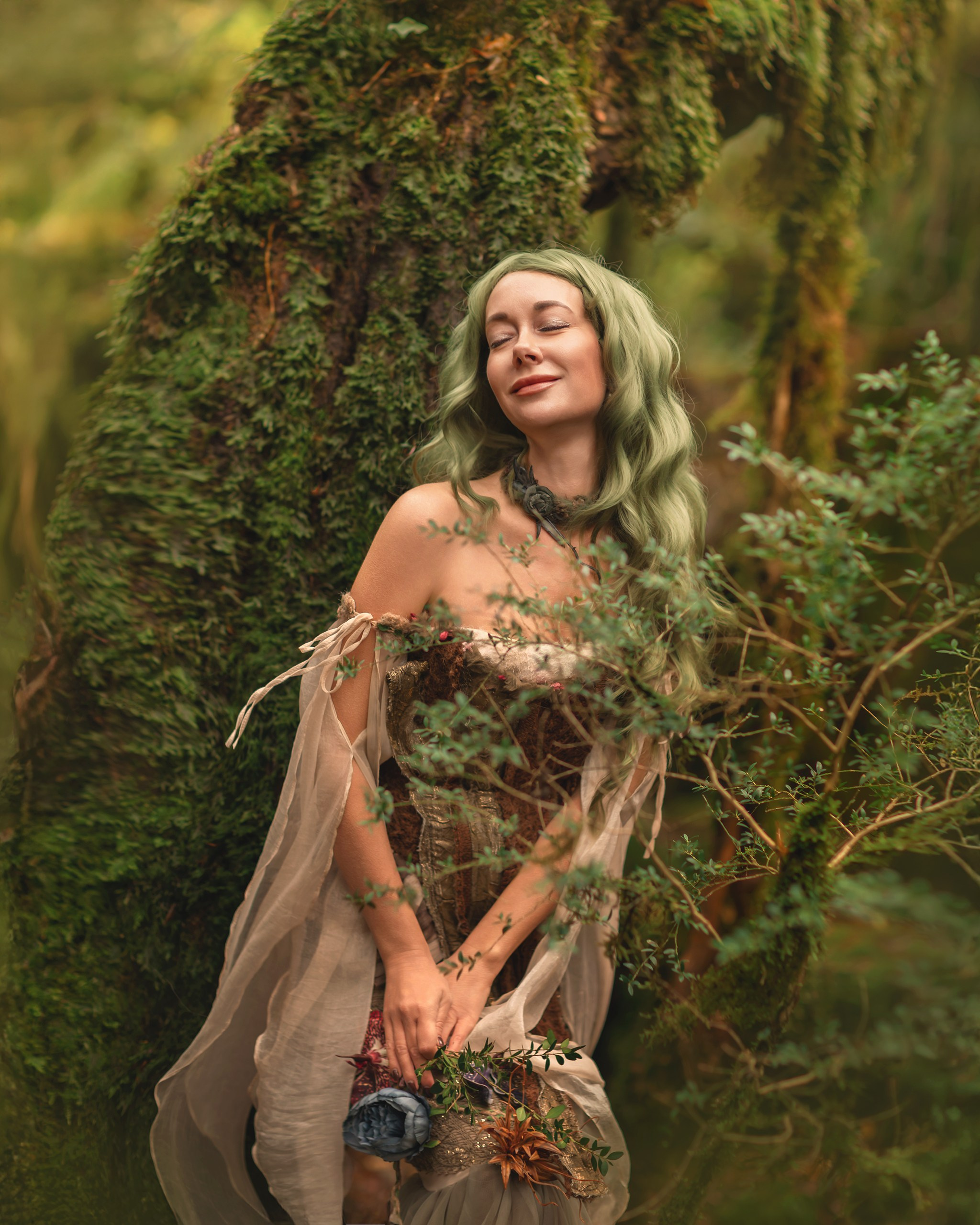 Лесная фея. Детский и семейный фотограф Елена Михайлова в Москве