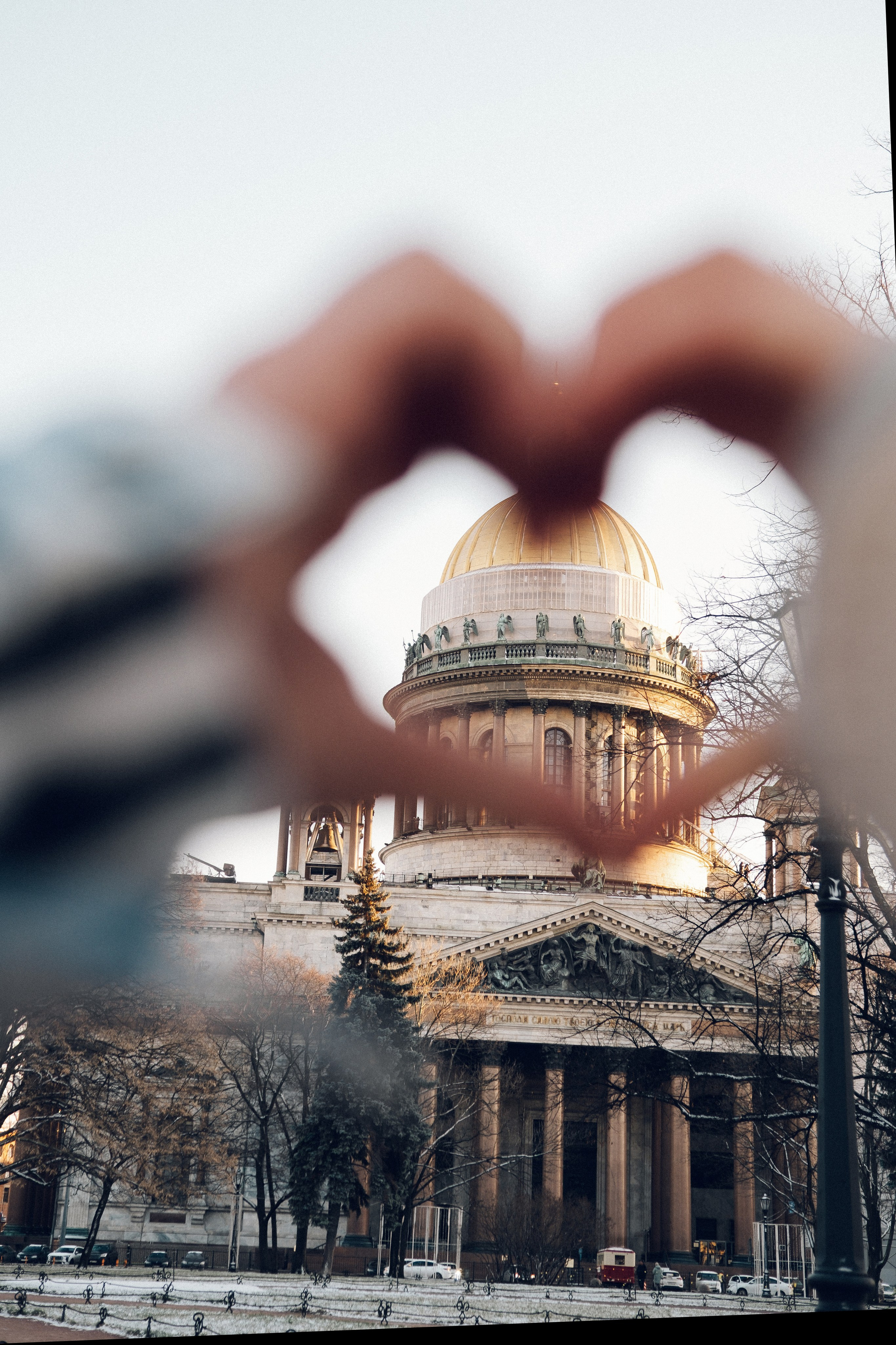 От Дворцовой к Исаакиевскому (зима). Фотограф в Санкт-Петербурге Кристина Брянская