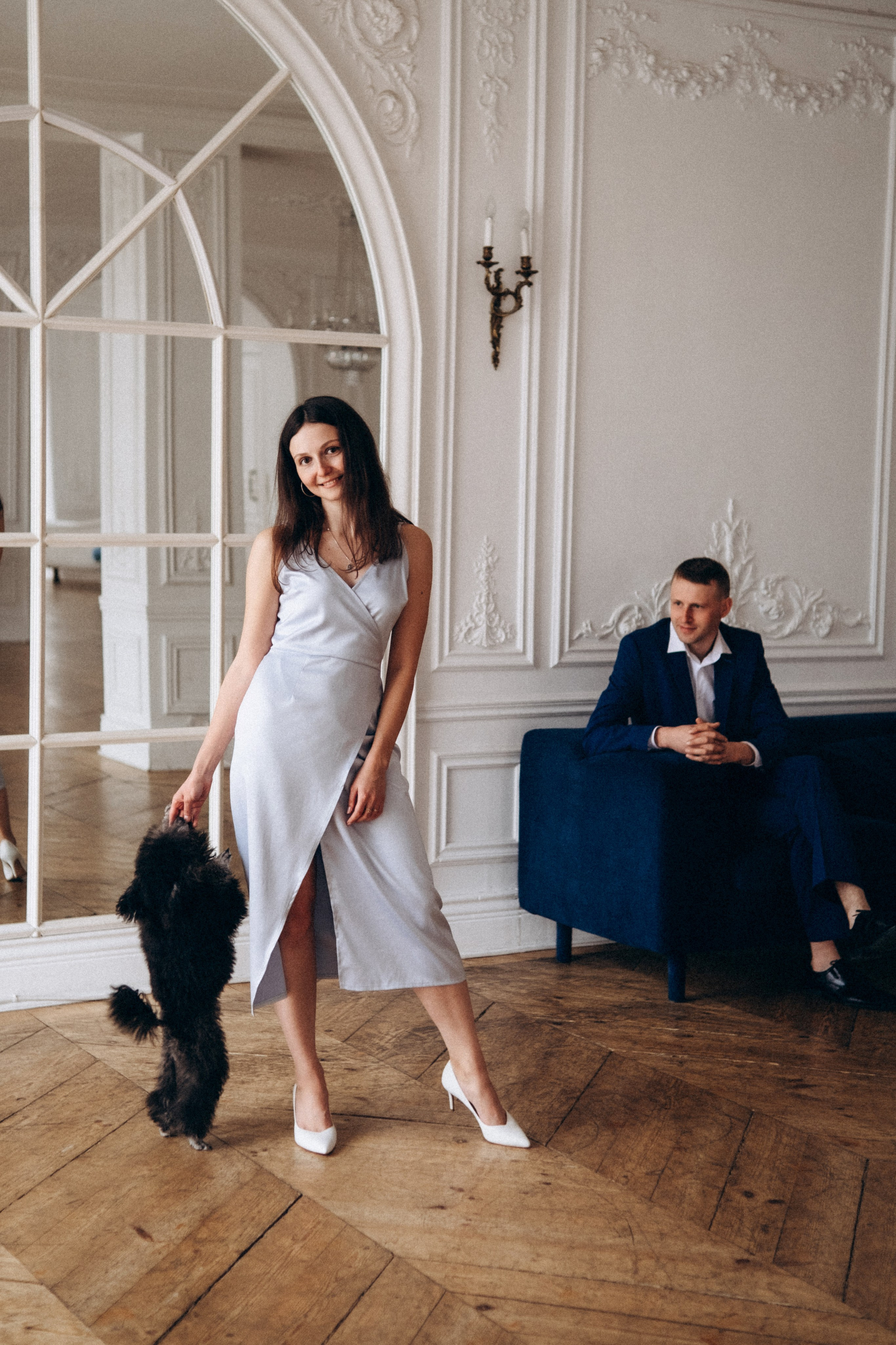 Ирина, Владимир и Ричард (зал Романов). Фотограф в Санкт-Петербурге Кристина Брянская