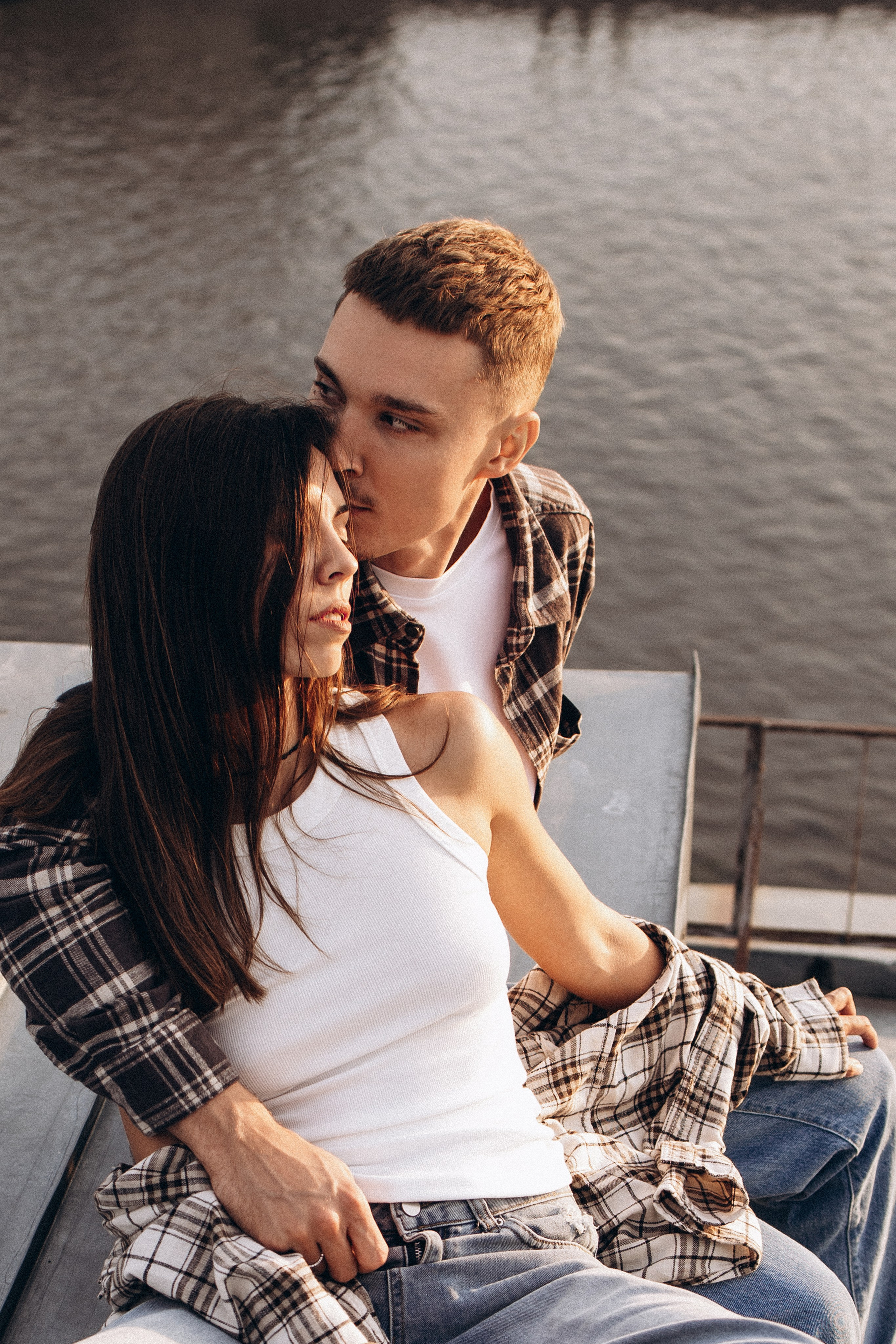 Виолетта и Макс на крыше. Семейный фотограф в Москве Марина Петра