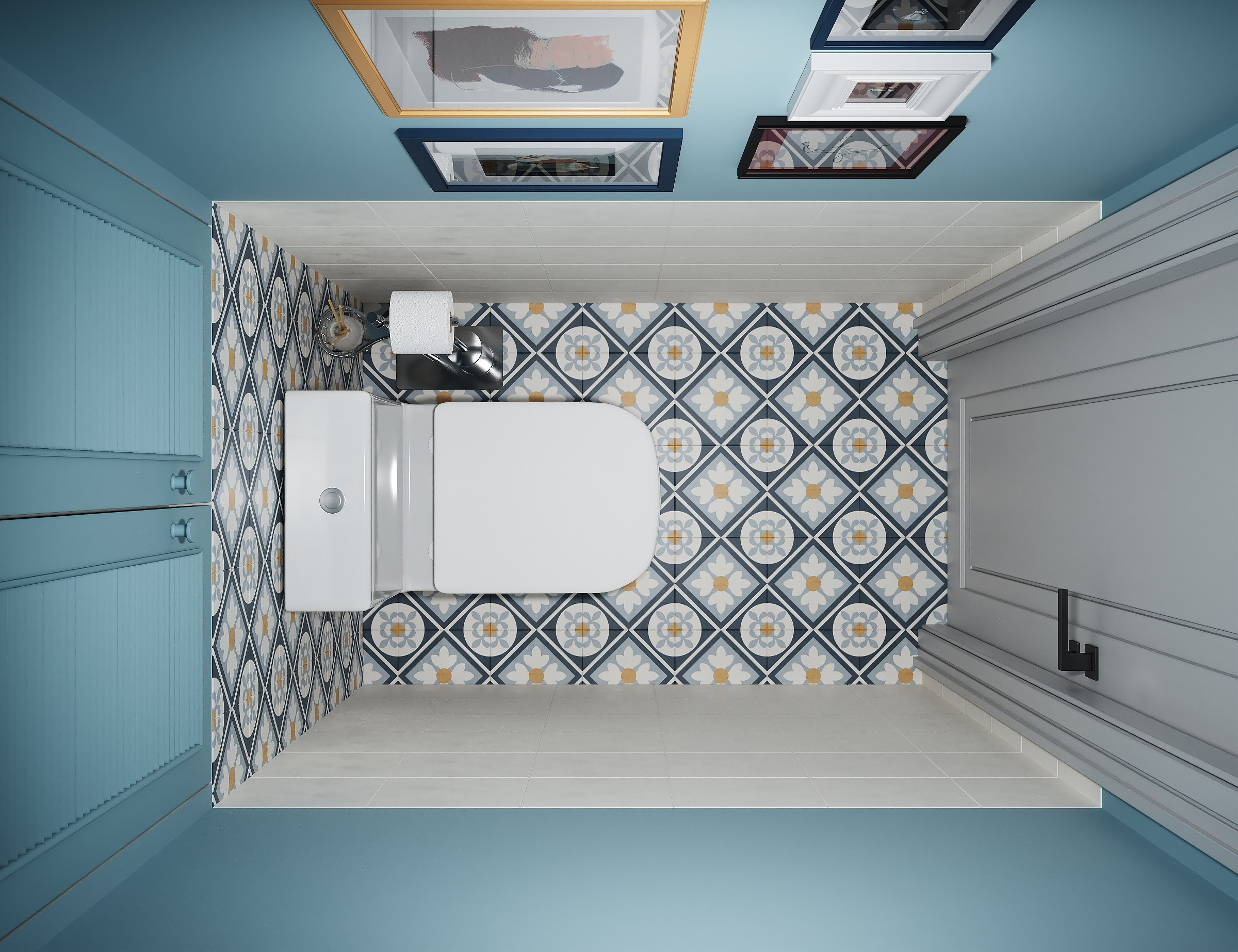 Душевность и винтажная атмосфера: двухкомнатная квартира в панельном доме для пары. Дизайнер интерьера в Москве Ирина Собыленская