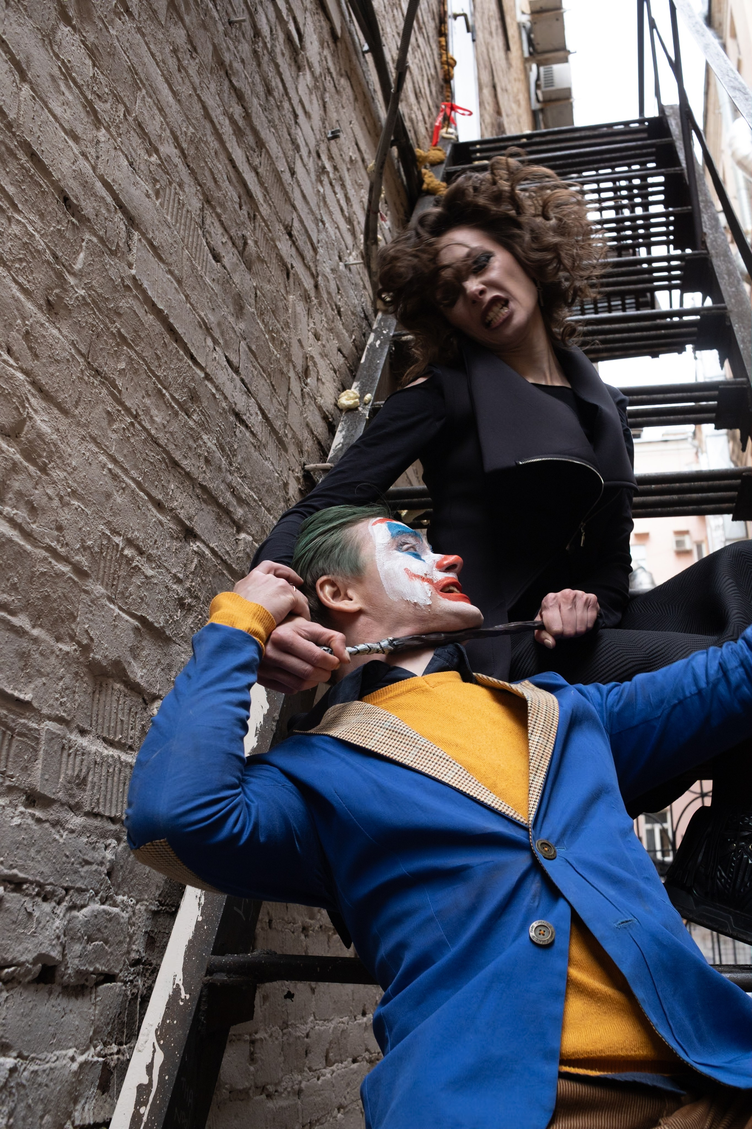 Схватка Джокера и Беллатрисы Лестрейндж. Портретный фотограф в Москве Виталий Сабирзянов