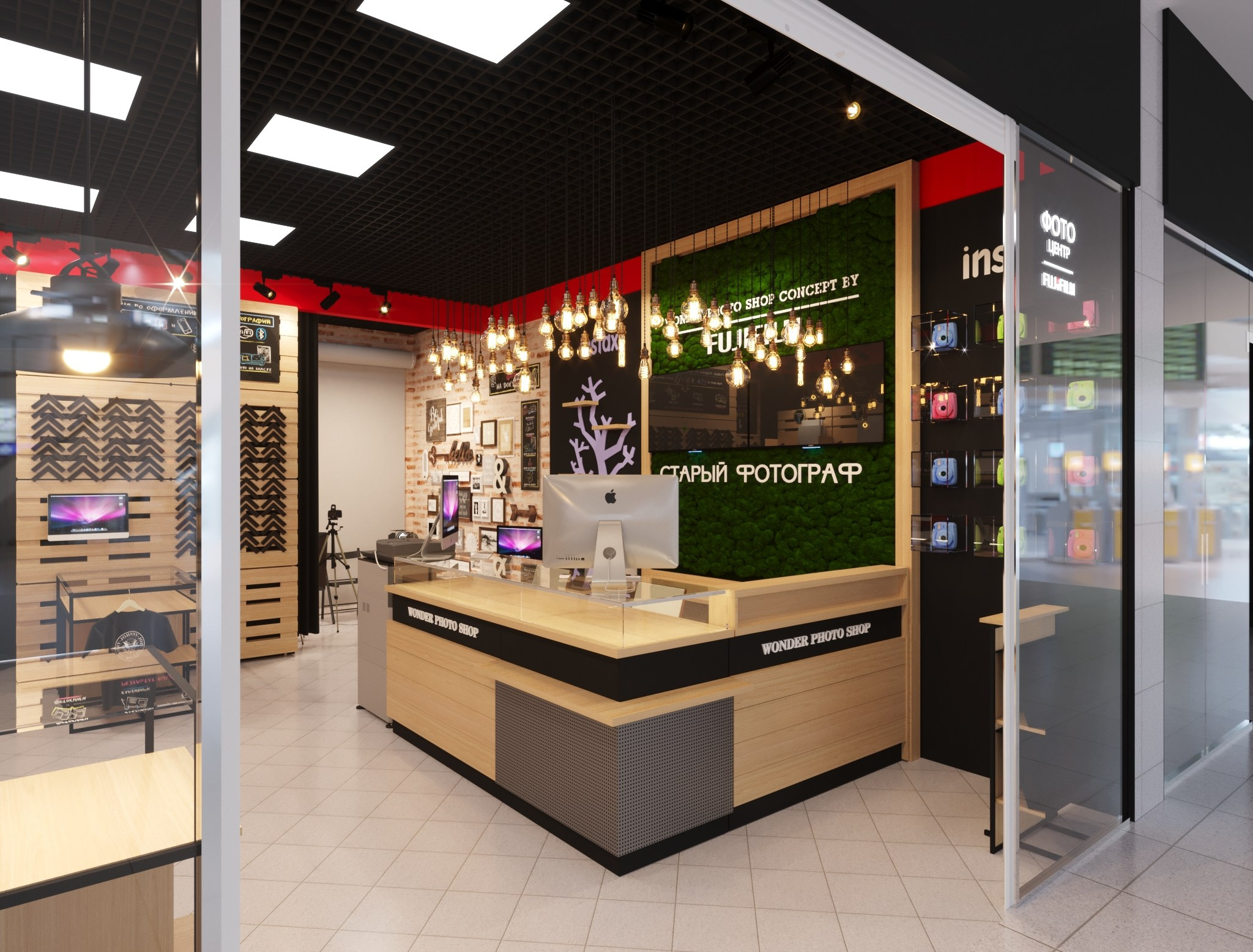 Проекты коммерческих интерьеров. VIDVILLS