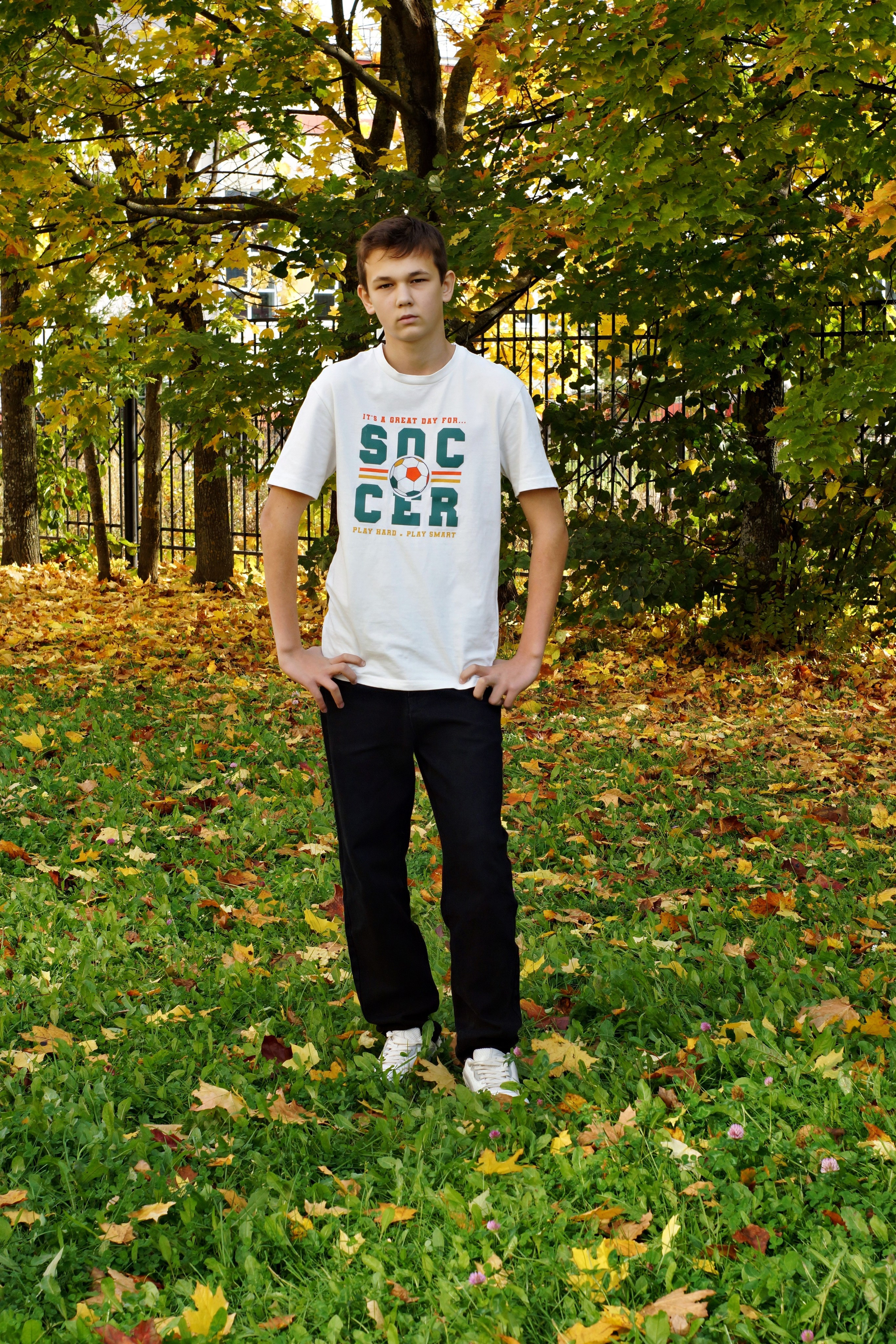 Осенняя фотосессия в школе г. Йошкар-Ола