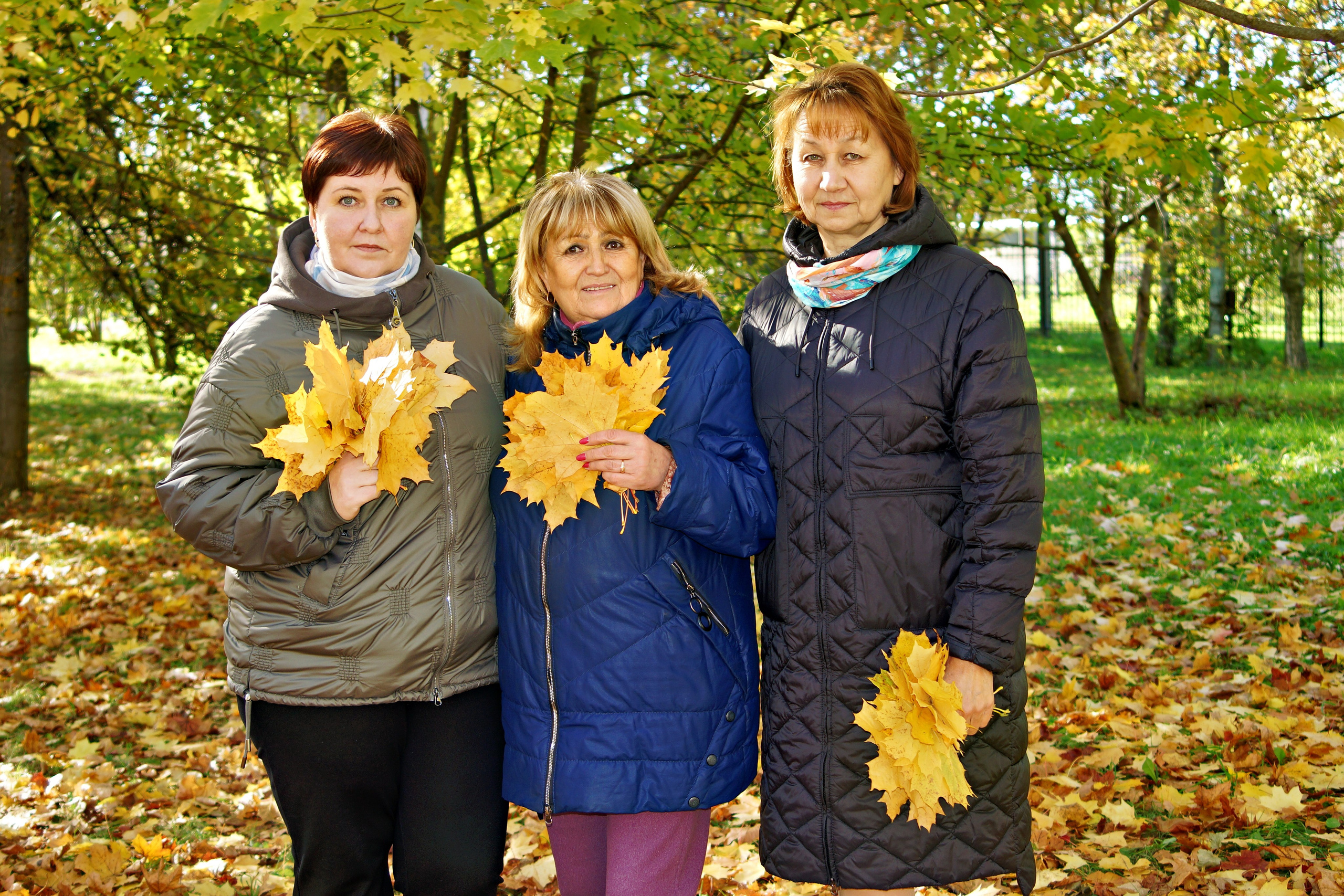 Осенняя фотосессия в детском саду г. Йошкар-Ола
