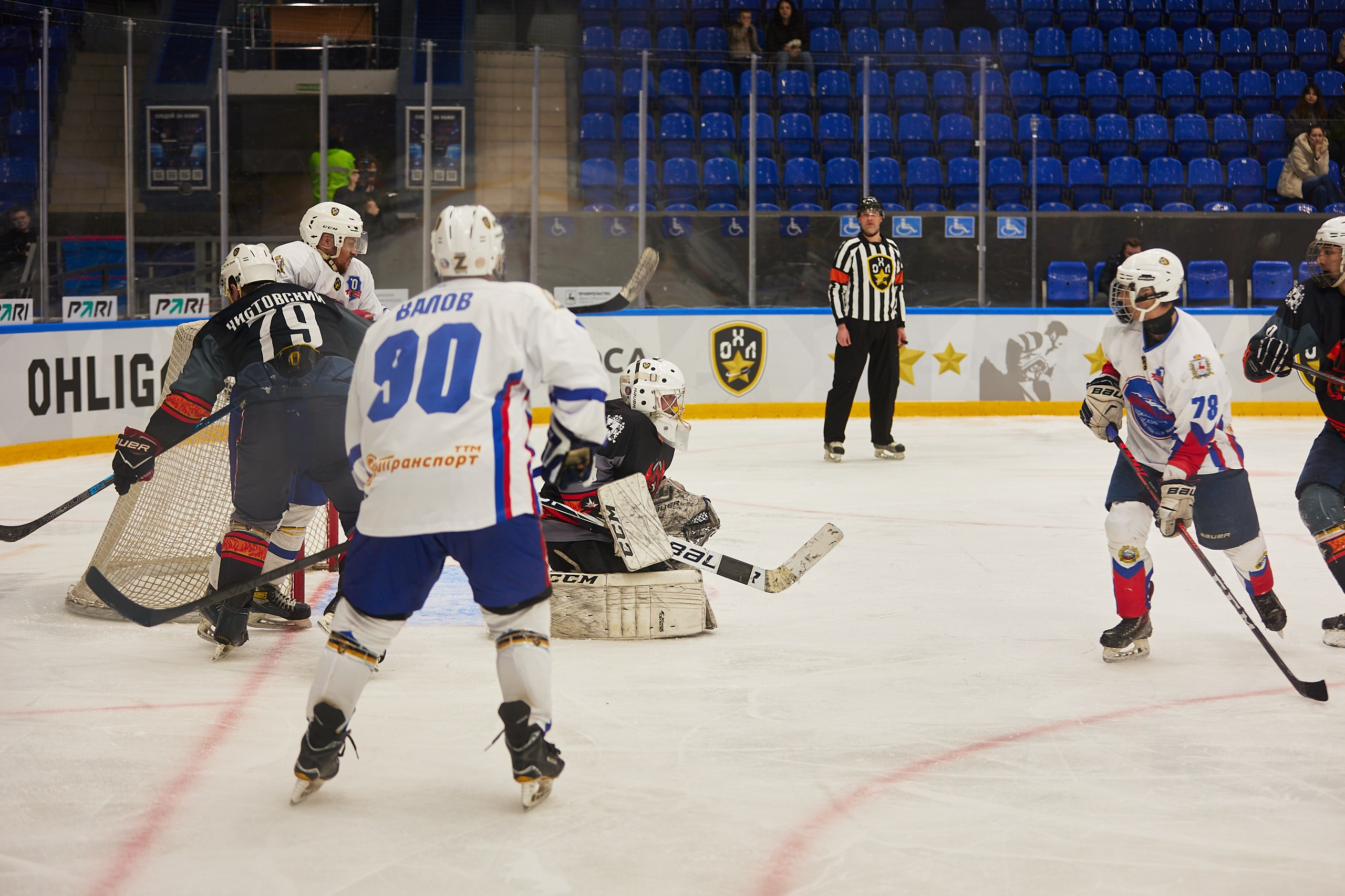 Репортаж. Офицерская хоккейная лига 2025 год. Спортивный фотограф Некрасов Денис