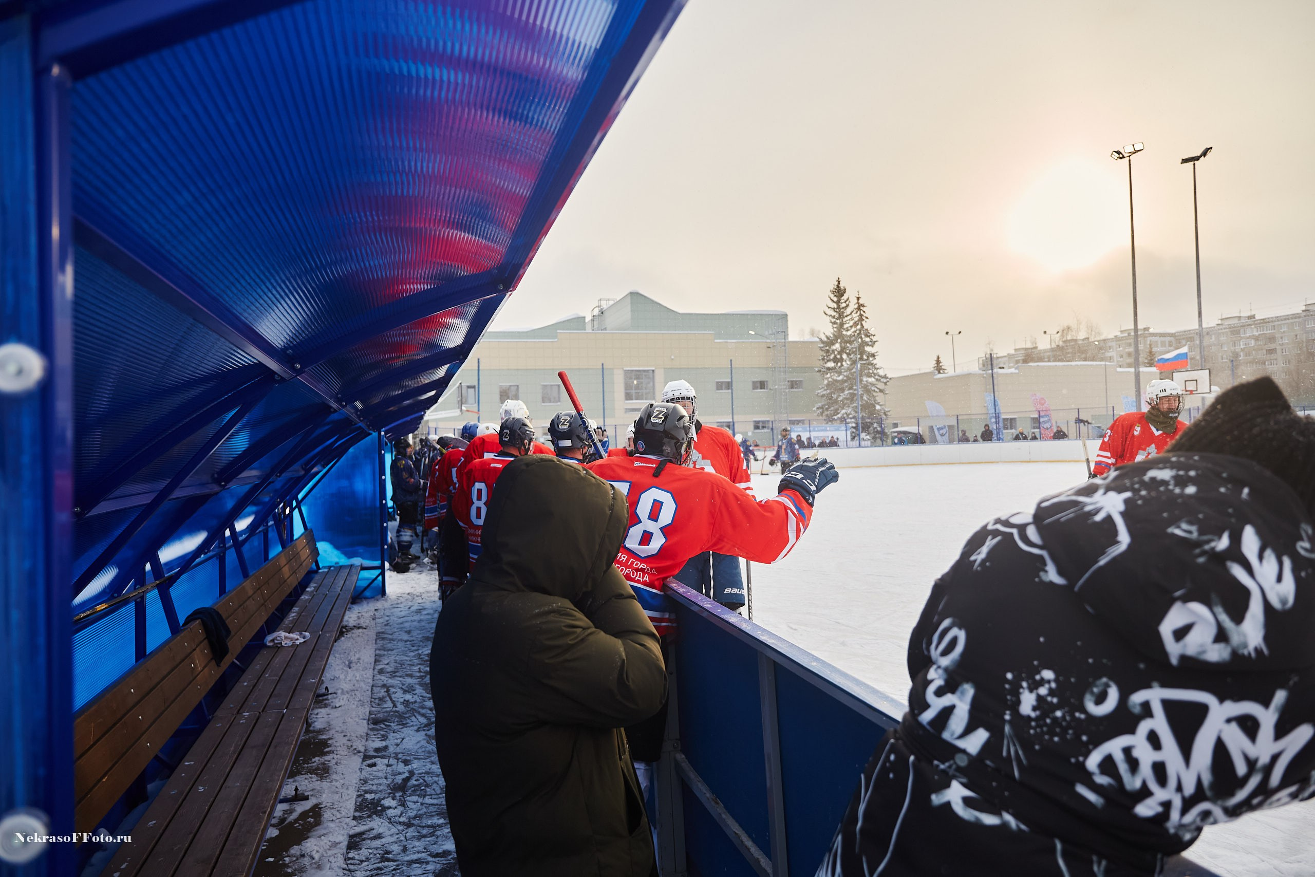 Турнир по хоккею «Русская классика» в рамках Офицерской хоккейной лиги. Спортивный фотограф Некрасов Денис