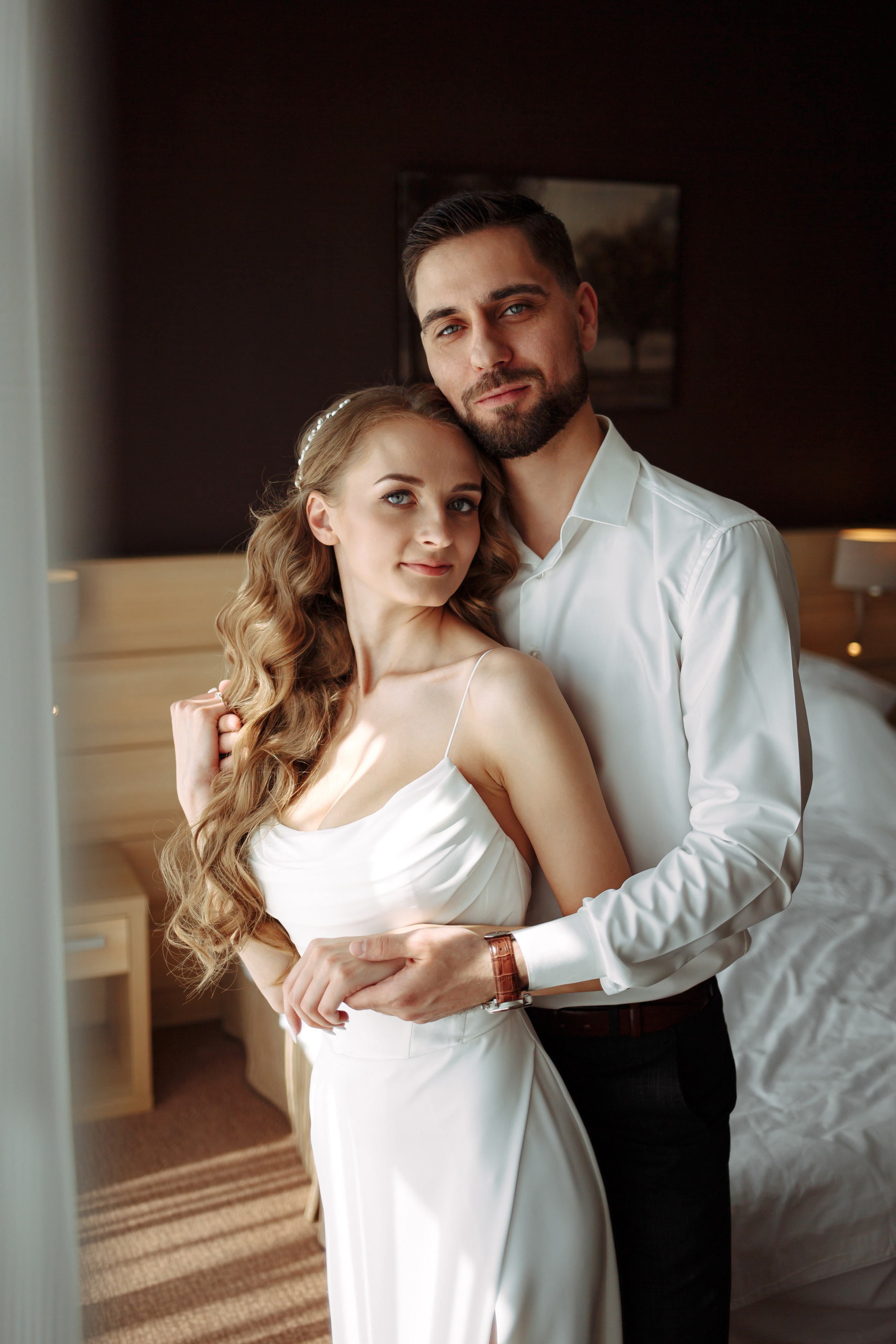 Свадебная фотосессия с кабриолетом и в загородном клубе Artiland. Свадебный фотограф Москва и МО Сергей Киржаев