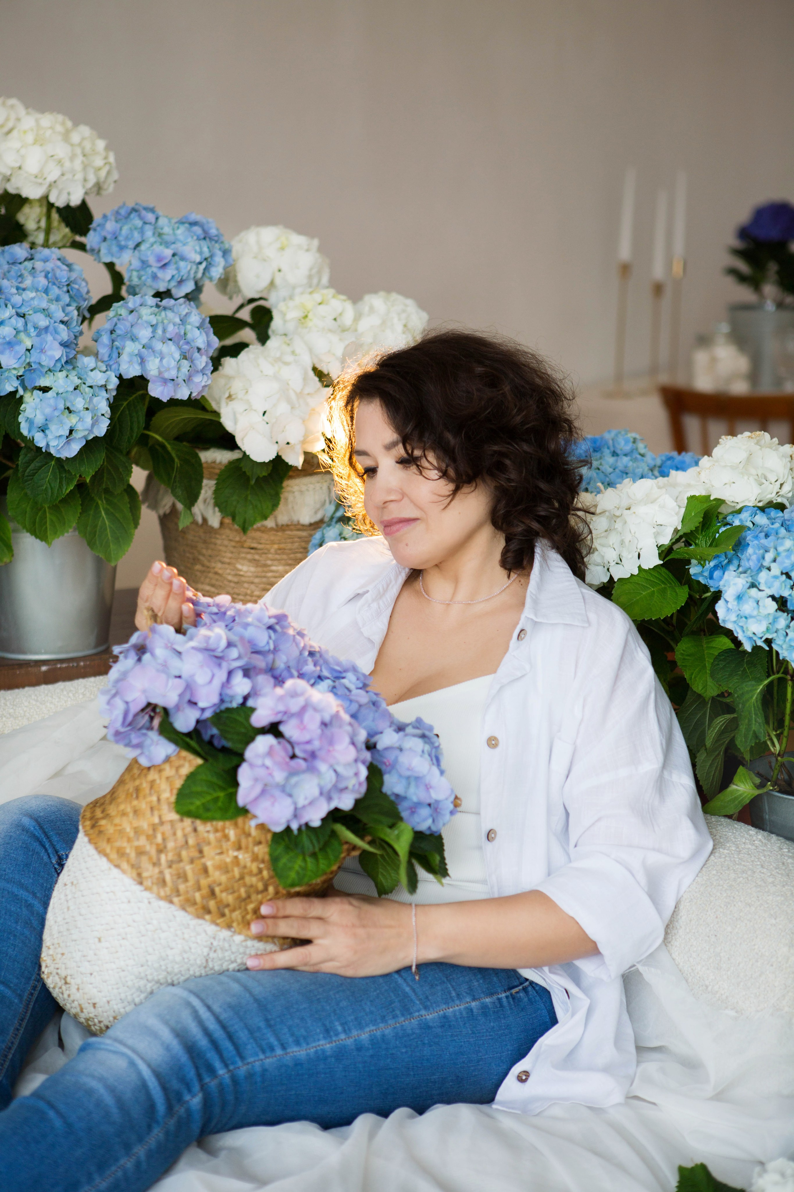 «Гортензии» студия Space Jobs. Свадебный семейный и детский фотограф в Краснодаре Карина Федоровская