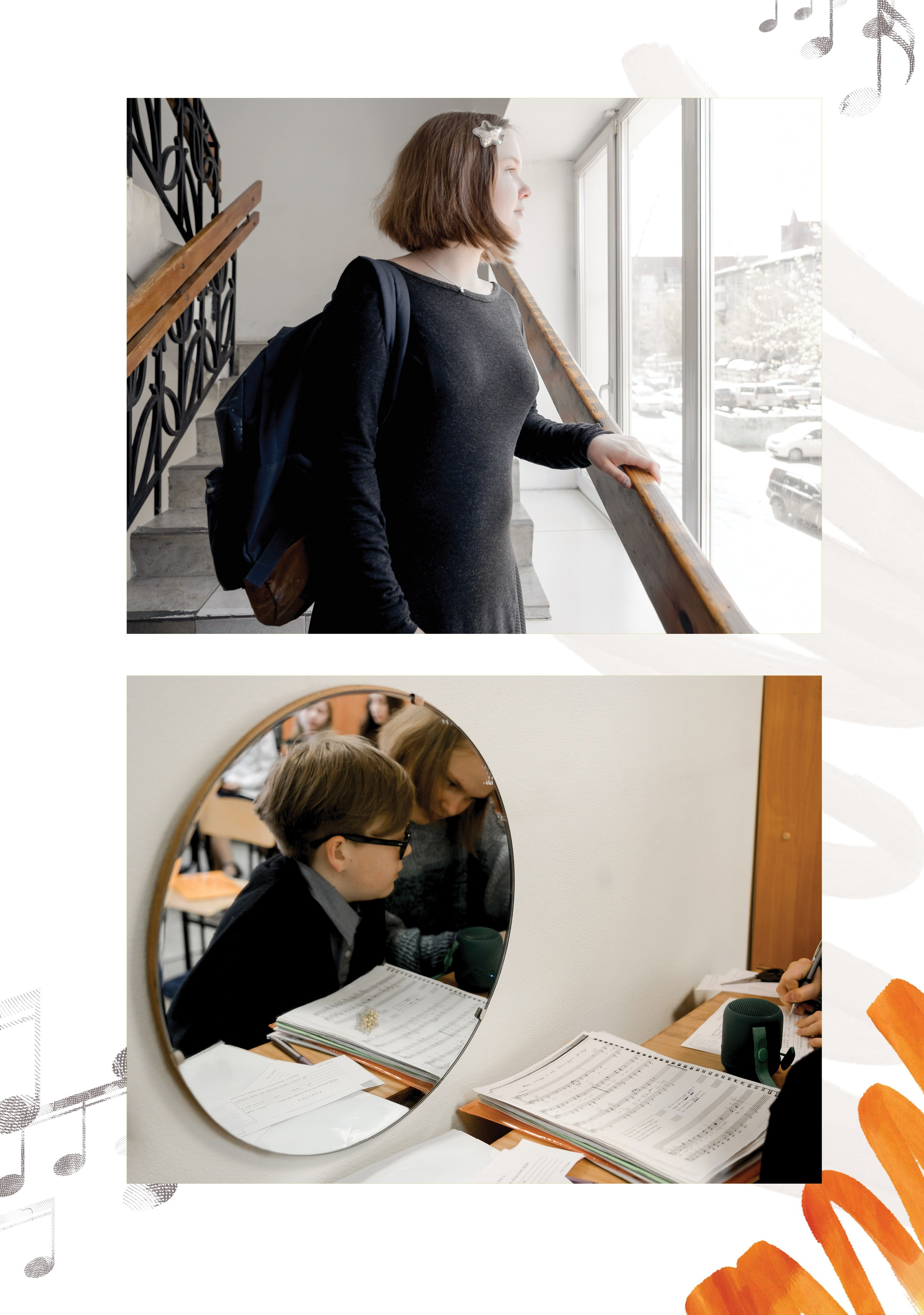 Александра, фортепиано (большой, индивидуальный альбом). Фабрика выпускных альбомов