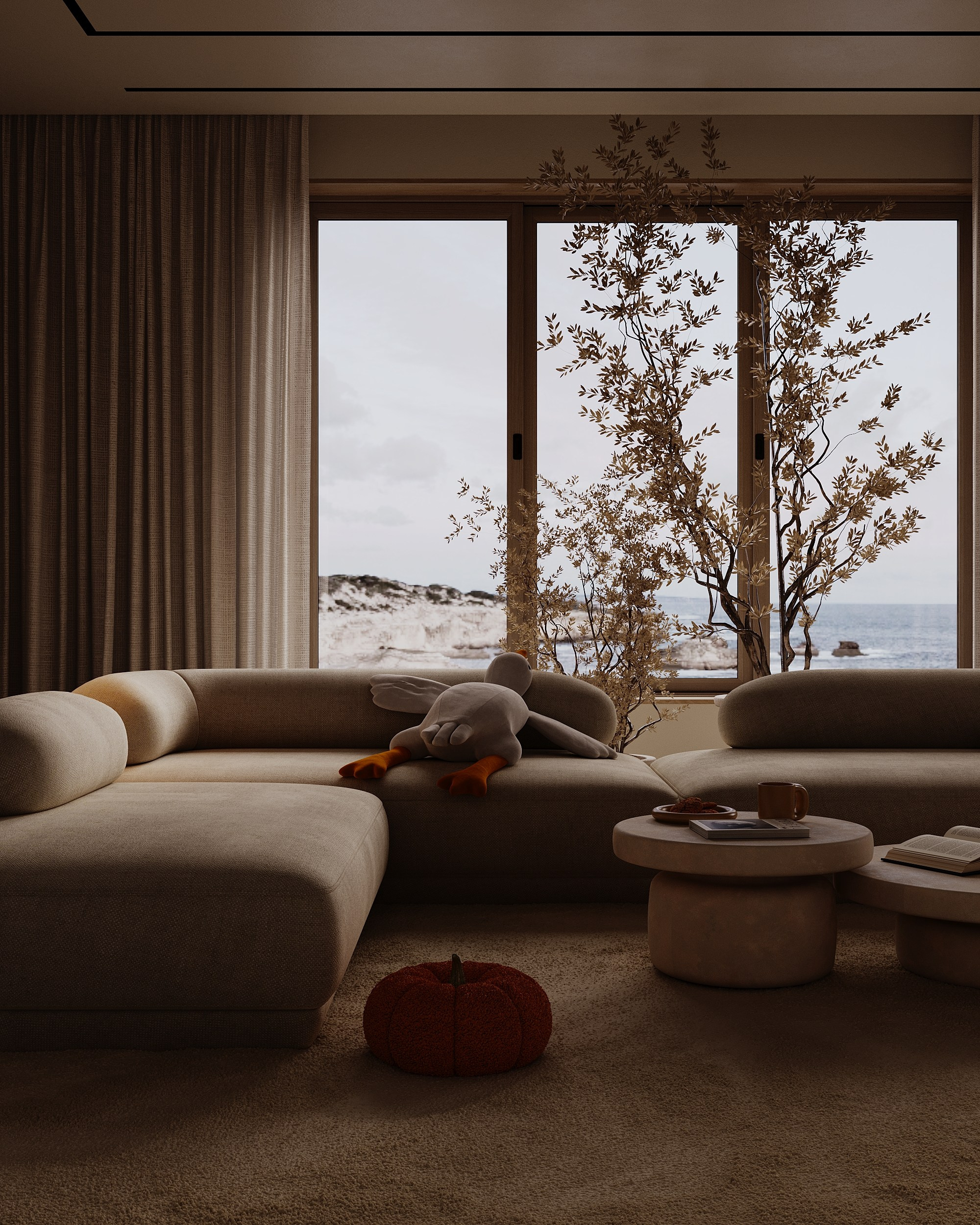 SOFT NARRATIVE. Interior 3D visualizer Liya Iskevich