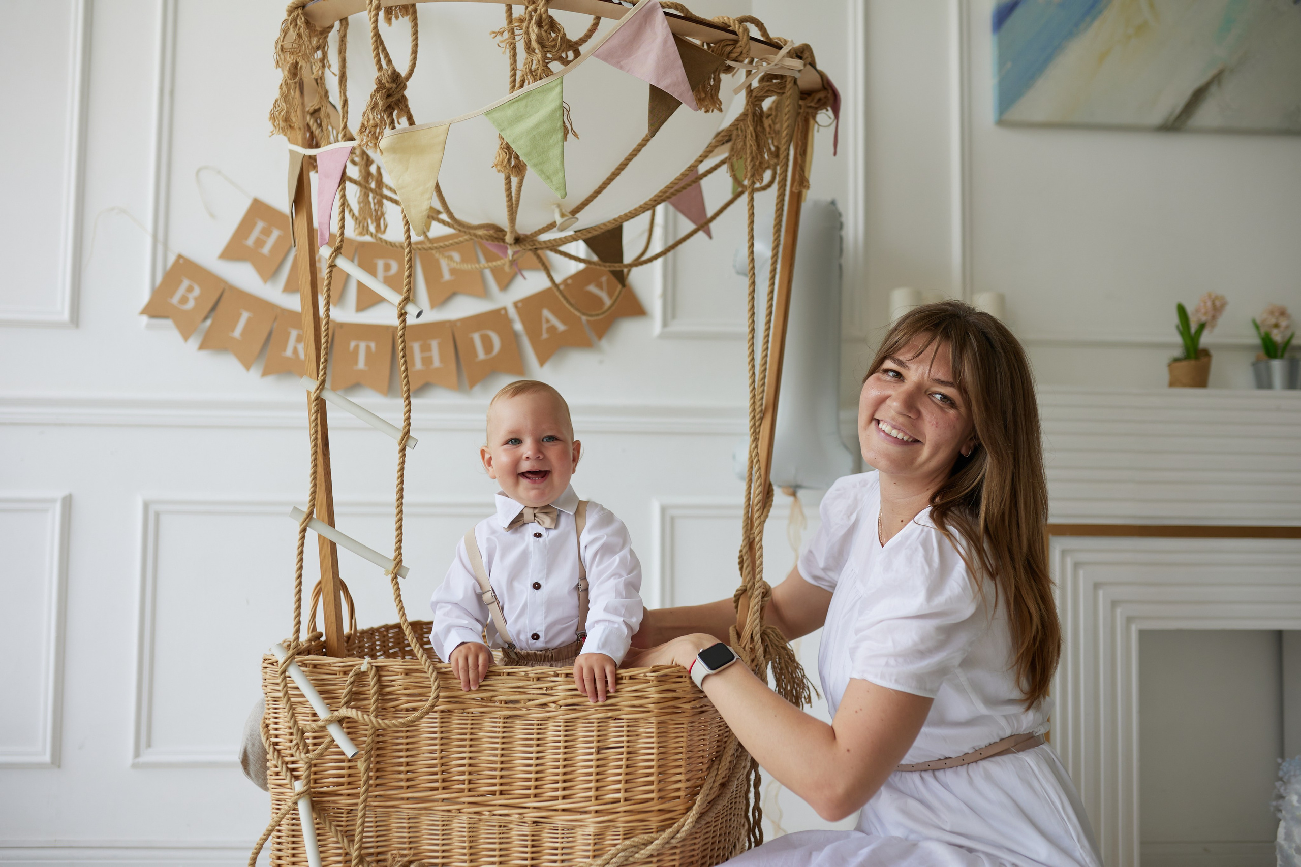 Вове годик. Семейный и детский фотограф в Москве Шарапова Ирина
