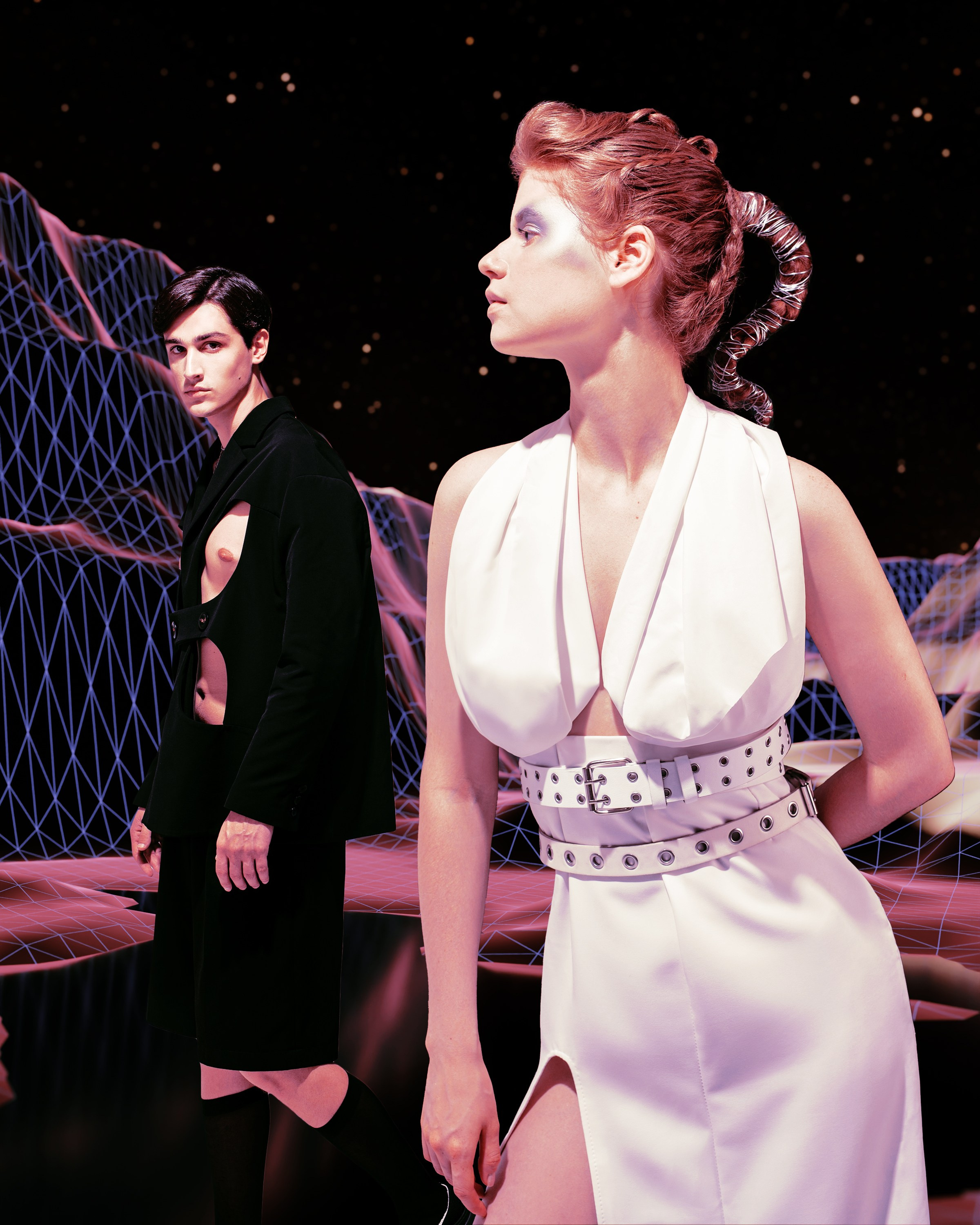 Cosmic tourists. Alyona Pukhanova — photographer, stylist, 3d designer, artist — Tbilisi, Georgia