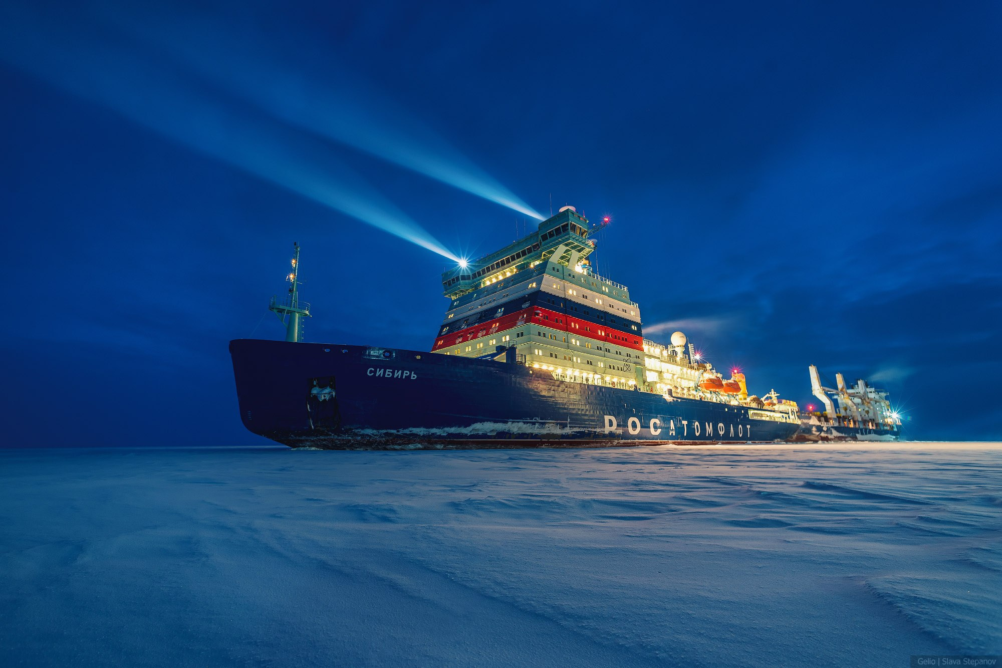 Ледоколы. Фотограф Слава Степанов, Gelio