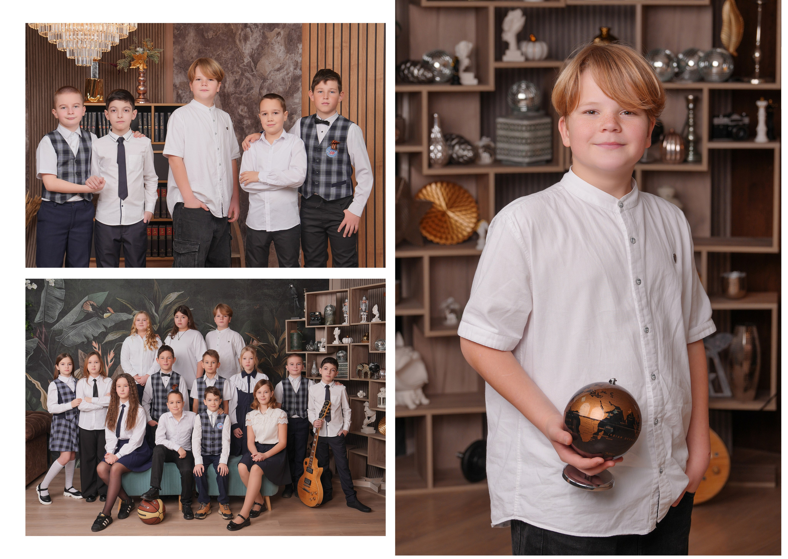 ШКОЛА 50 — 4 «В» класс. Красивый выпускной альбом в Краснодаре