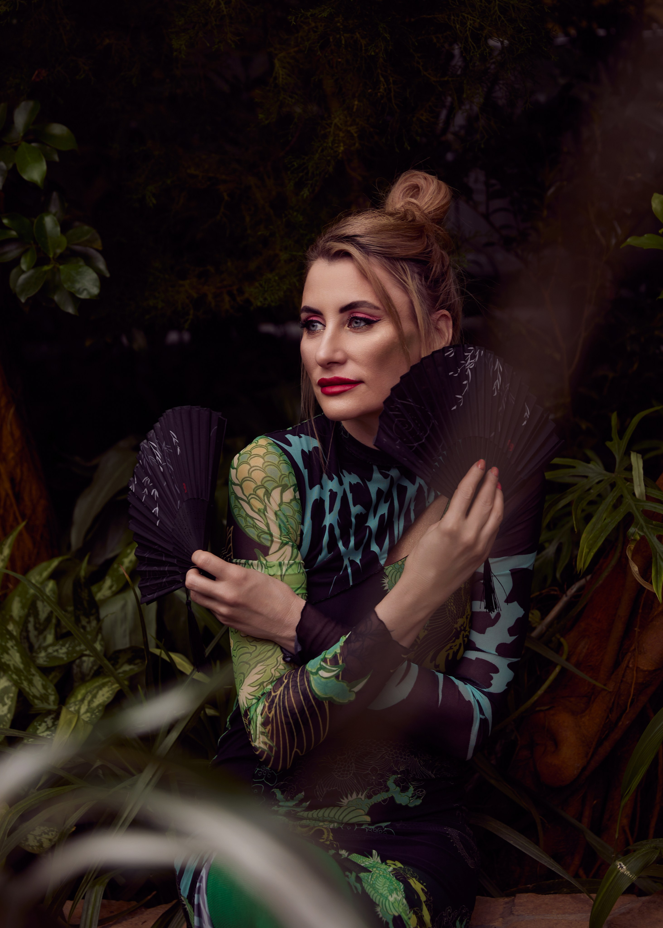 Марина, ботсад. Фотограф женского портрета, беременности и материнства Харькова Елена