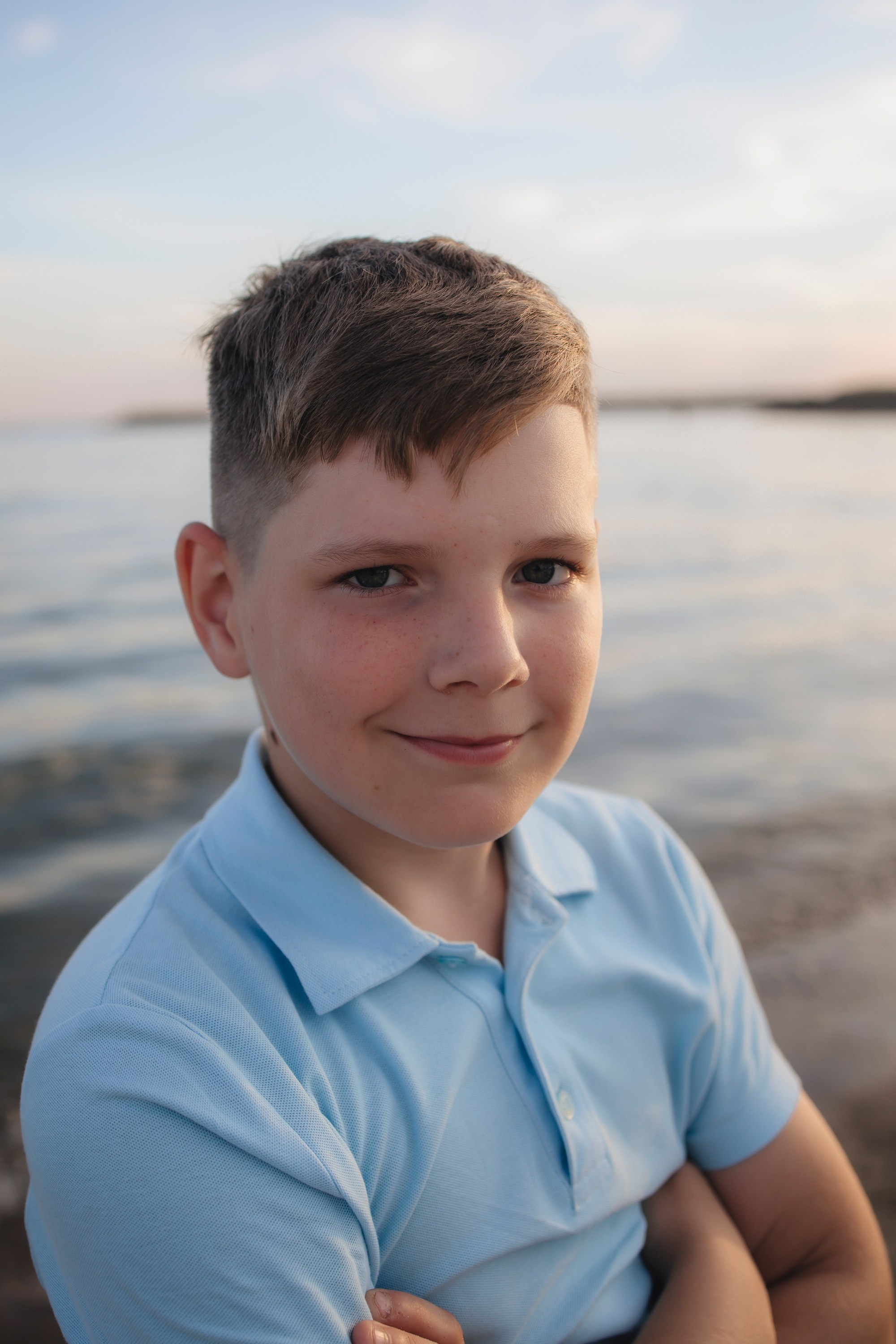 Прогулка на закате. Фотограф Новосибирск