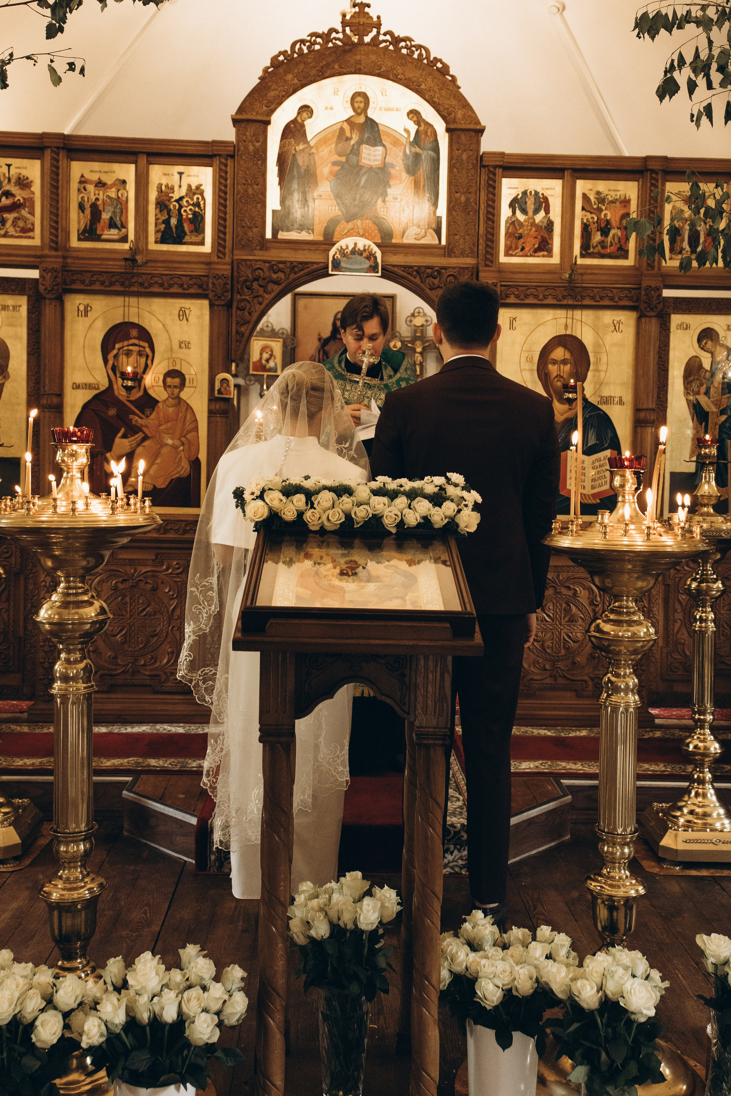 Венчание + прогулка. Фотограф Полина Абрамова