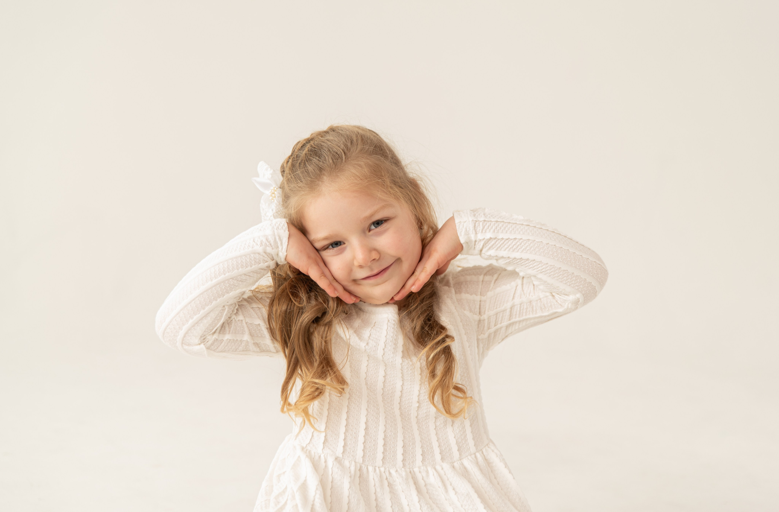 Семейная фотосессия в студии (циклорама). Семейный и детский фотограф в Туле Светлана Воронкова