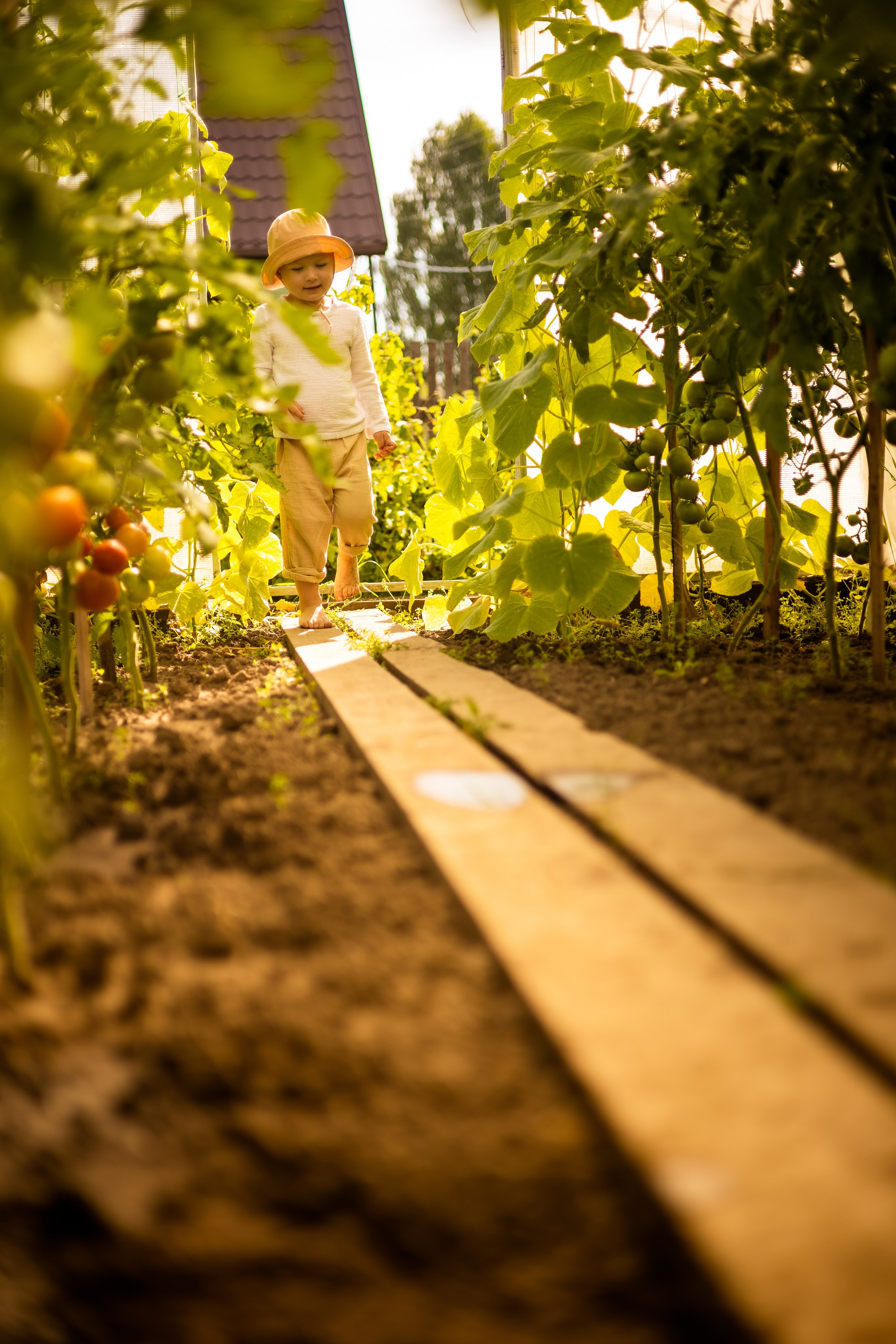 Детская фотосессия. Помидорки. Фотограф Самойлова Анна Архангельск, Северодвинск