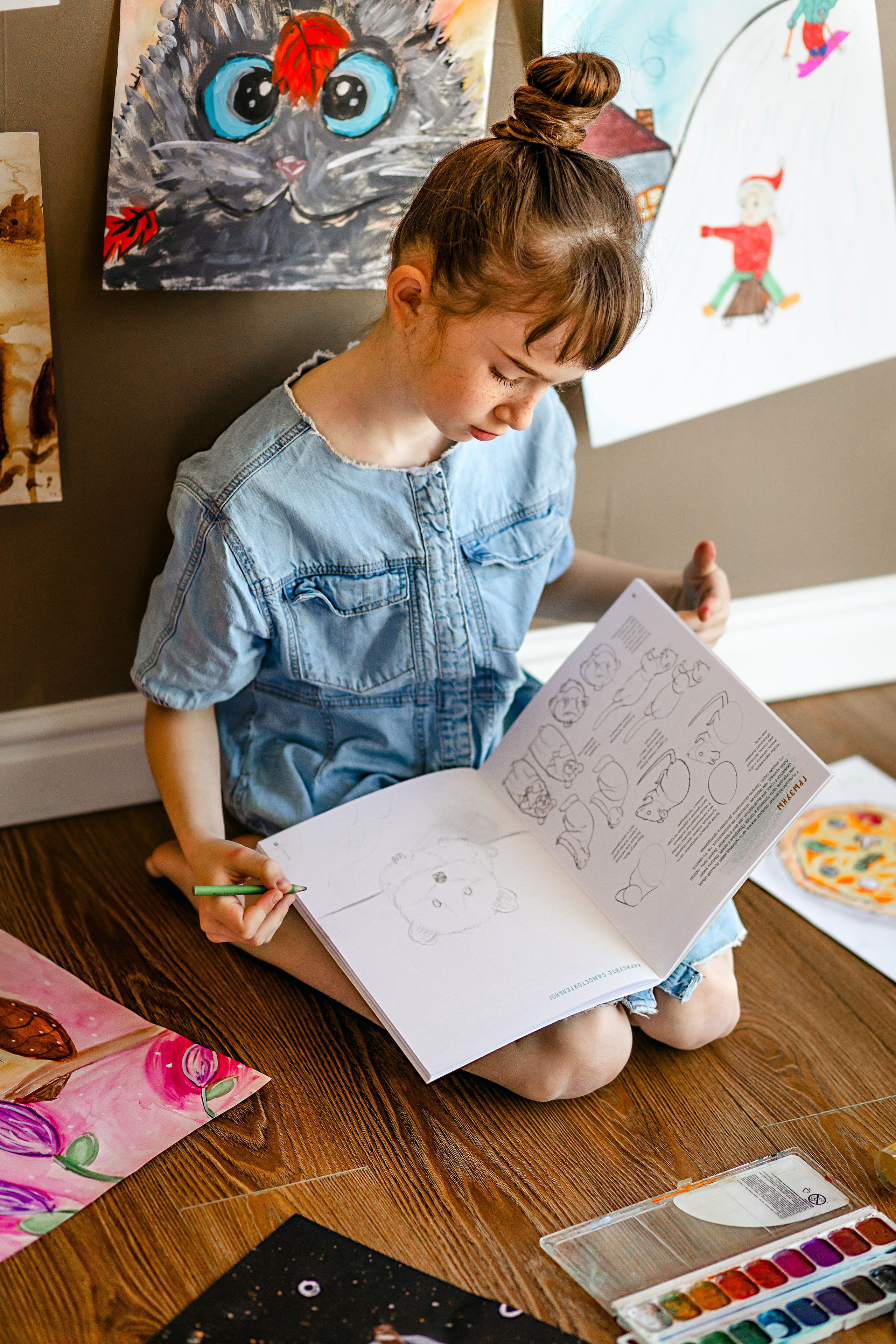 Алиска-художник. Детский и семейный фотограф в Красноярске Елена Коровкина