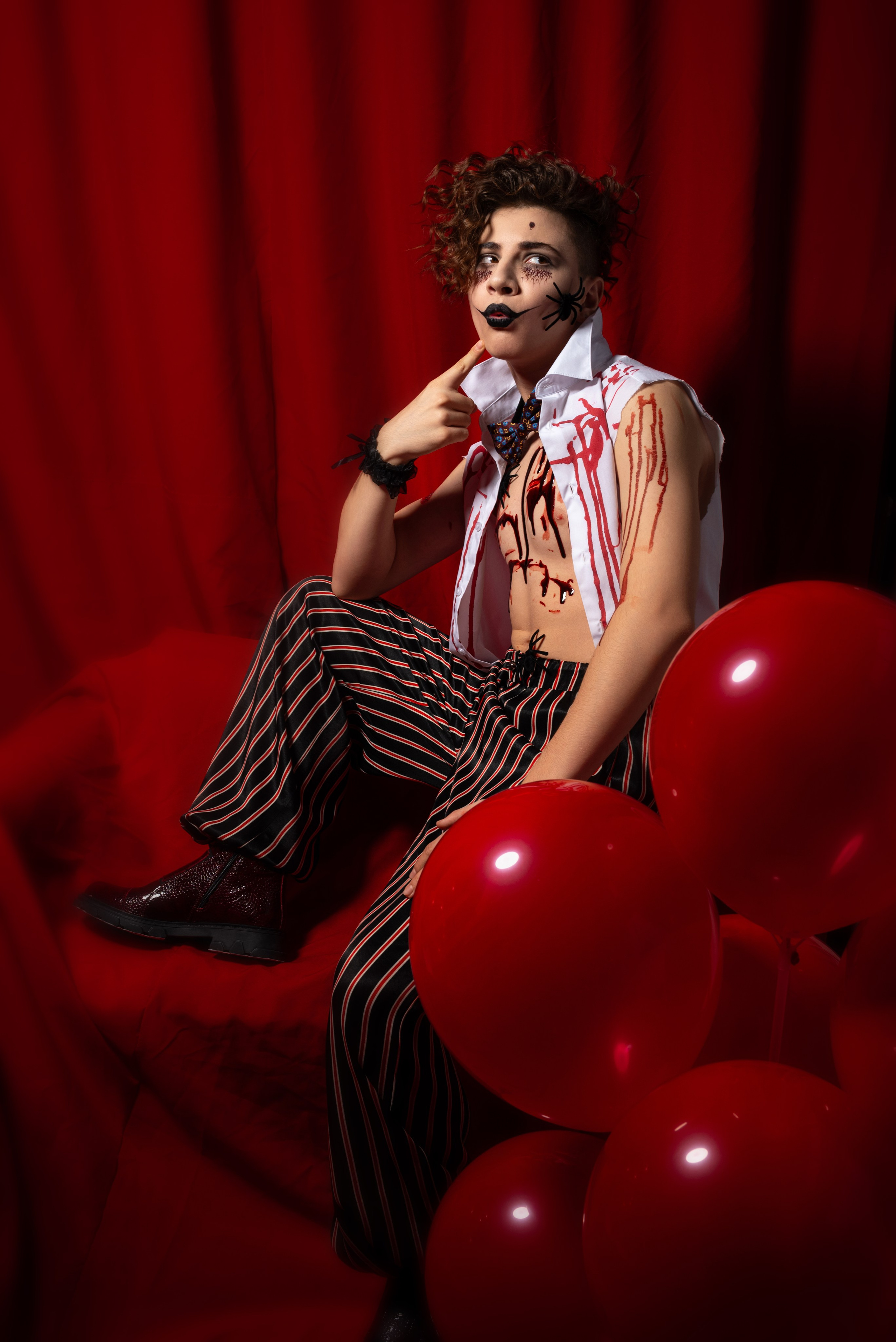 Halloween Egor. Фотограф Москва Виктория Вишневская актерское / модельное портфолио