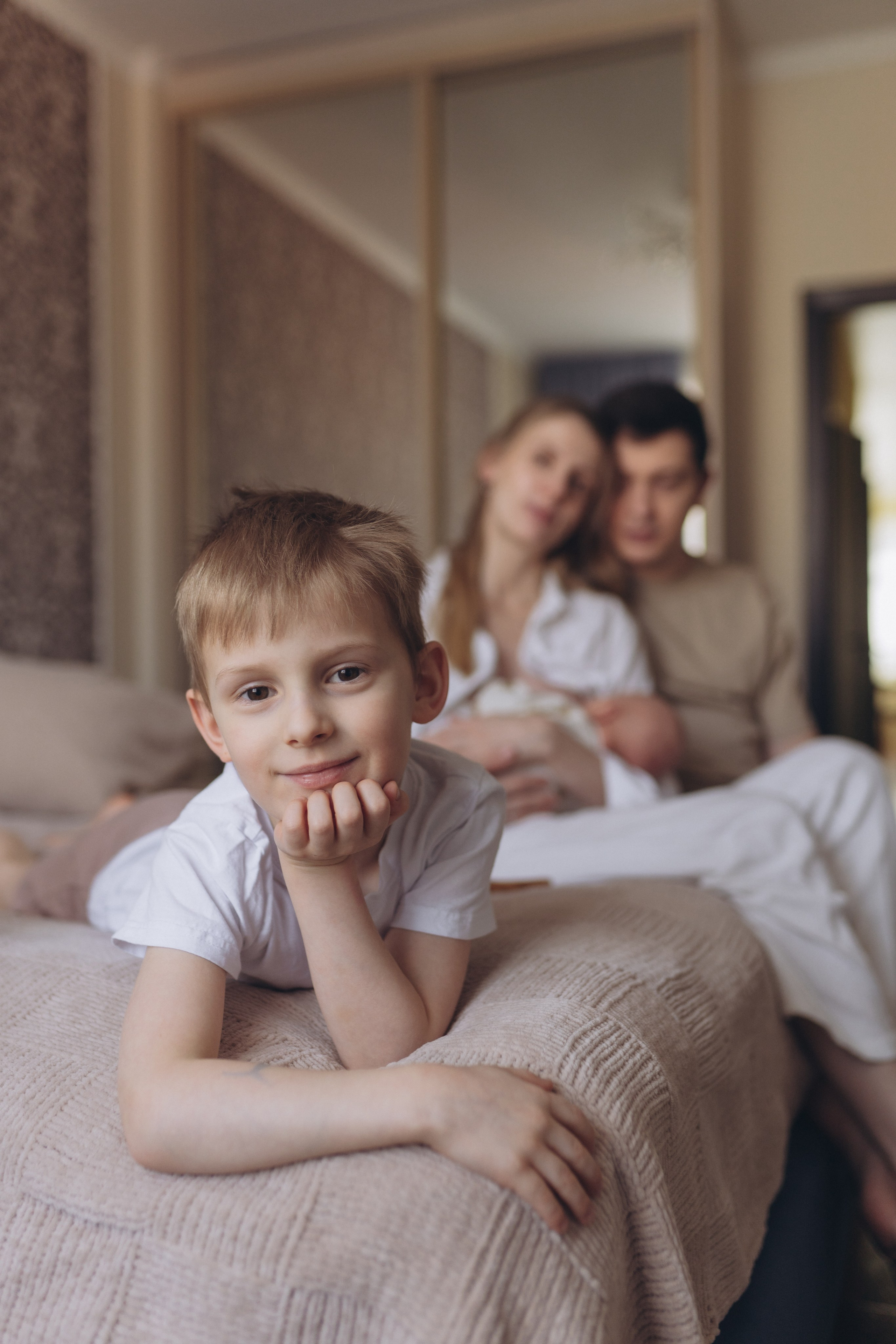 Мише 1 месяц. Семейный и контент фотограф в Москве и Троицке Горелова Лизавета