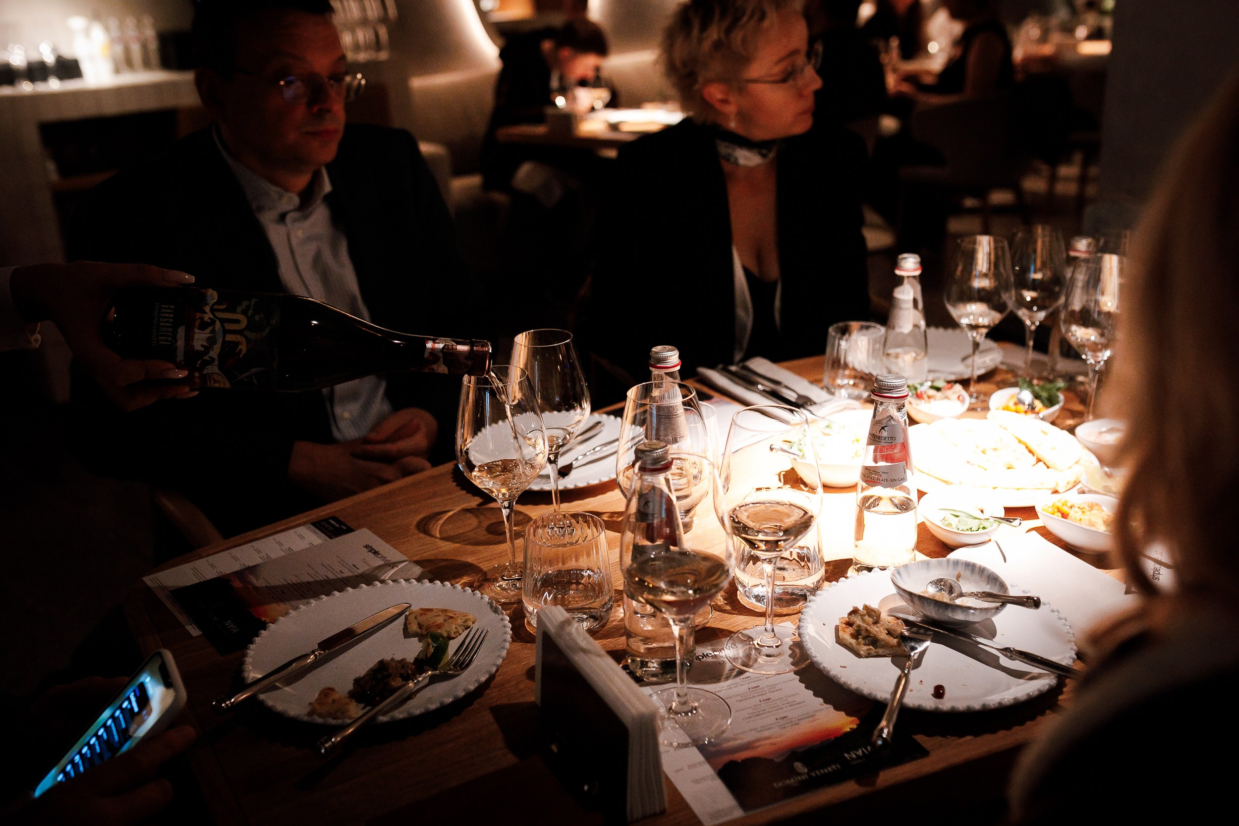 Эногастрономический ужин. Фотограф в Санкт-Петербурге