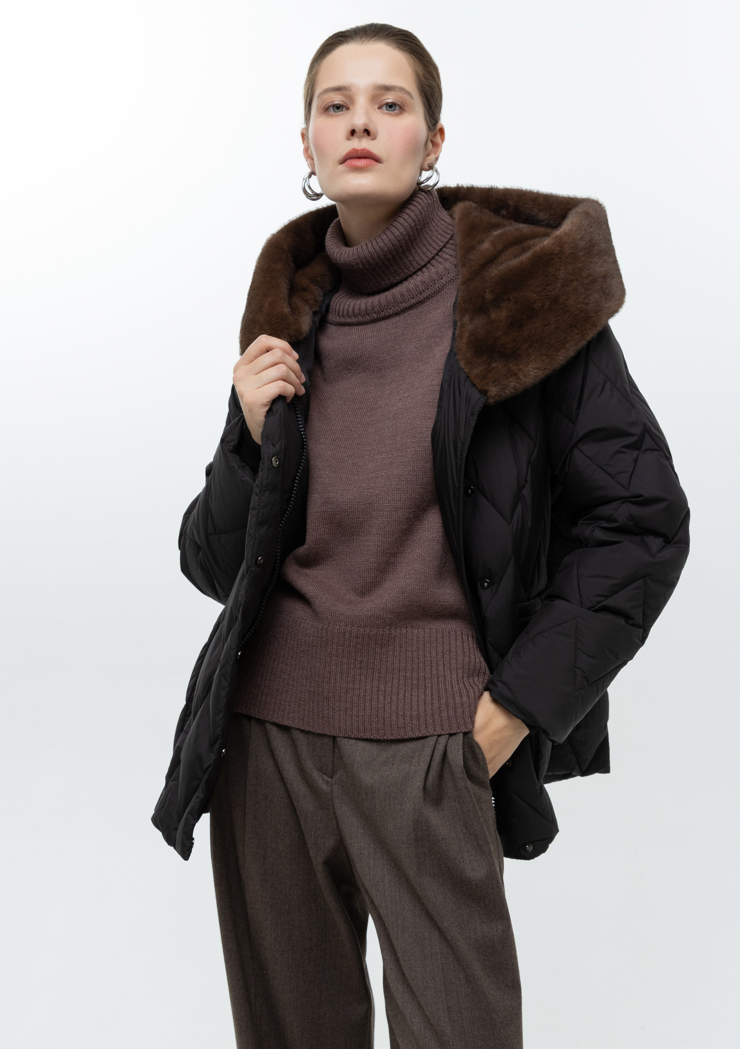 Каталог. Верхняя одежда + трикотаж бренда. 4ч,. Визажист для брендов, Фэшн продюсер Олеся Глушкова