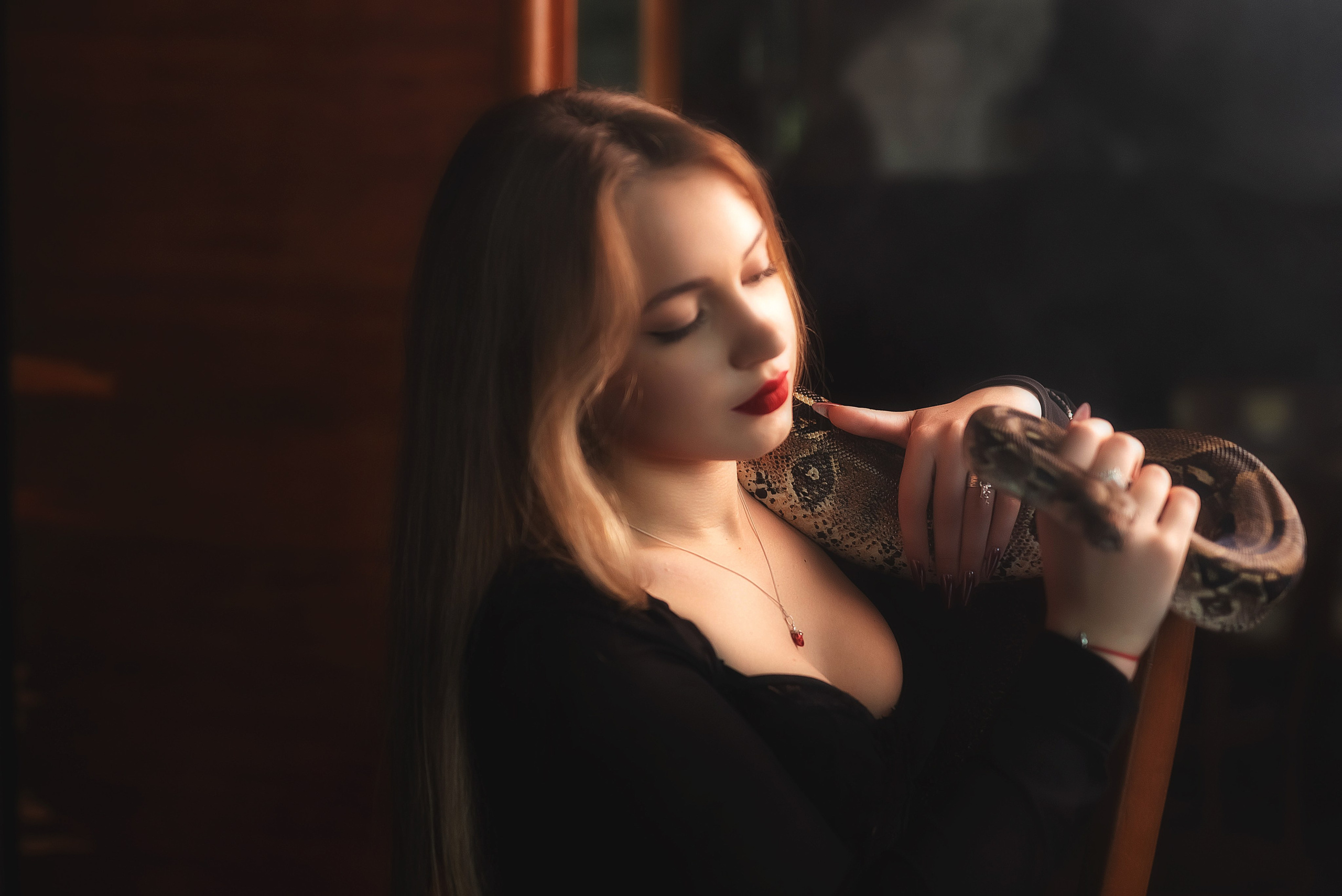 Фотосессия с удавом. Семейный, детский фотограф в Воронеже Анна Никитина