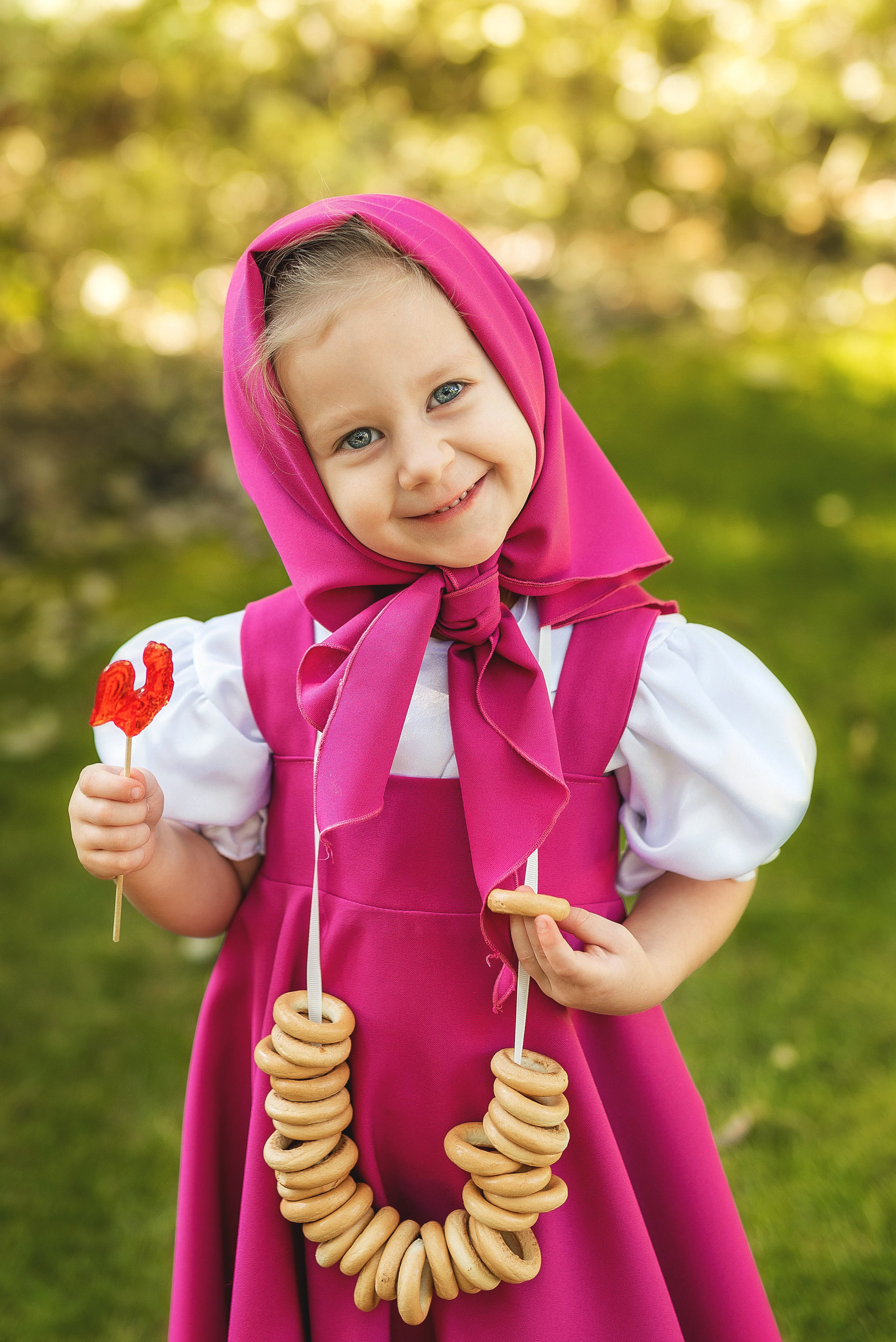 Фотосессия Маша и Медведь. Семейный, детский фотограф в Воронеже Анна Никитина