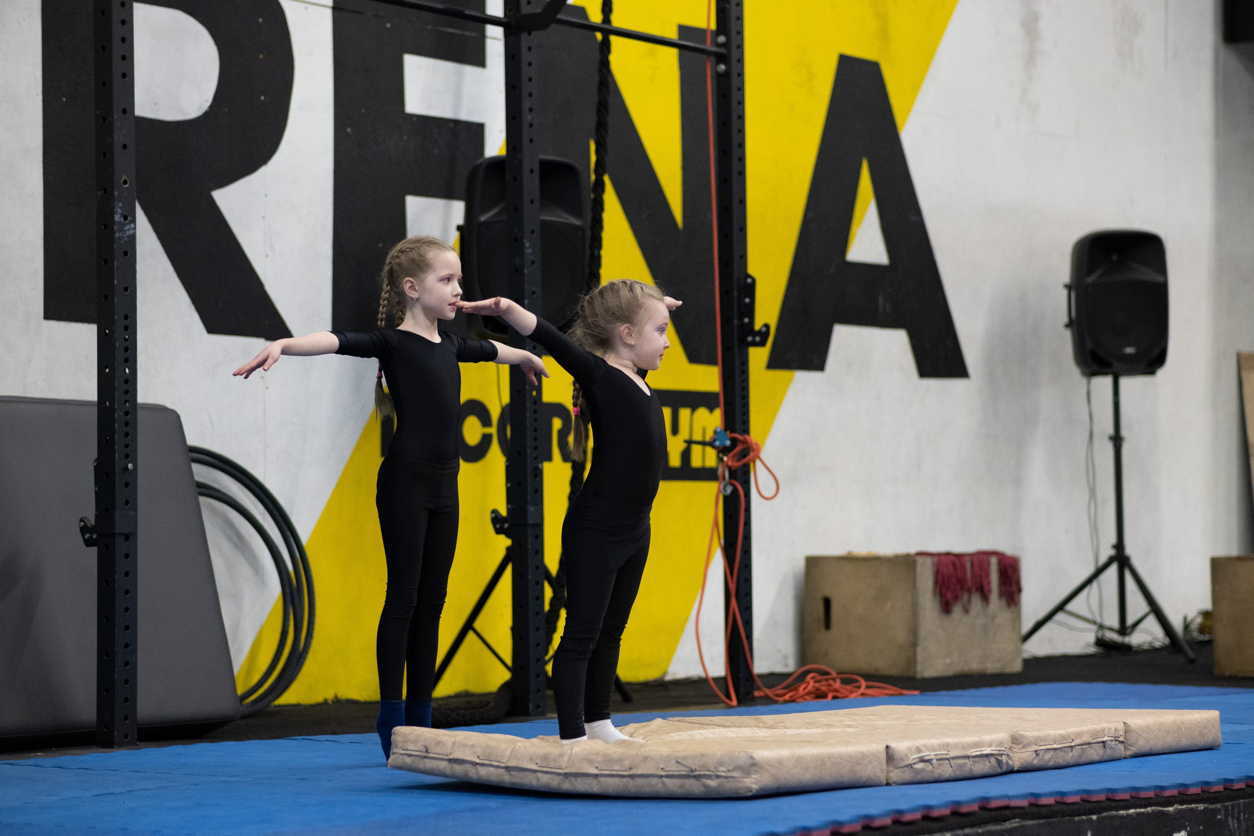 Внутриклубные соревнования по воздушной гимнастике 02.04.23