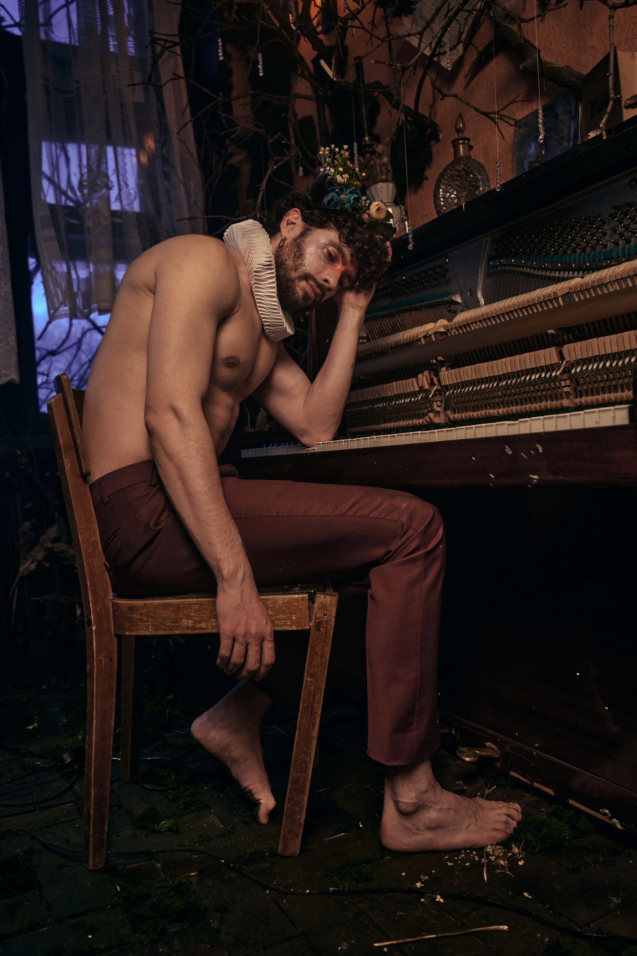 Дмитрий Сорокин, мужская креативная фотосессия. Никита Скрипник — ТЕАТР В СТИЛЕ ФЭШН