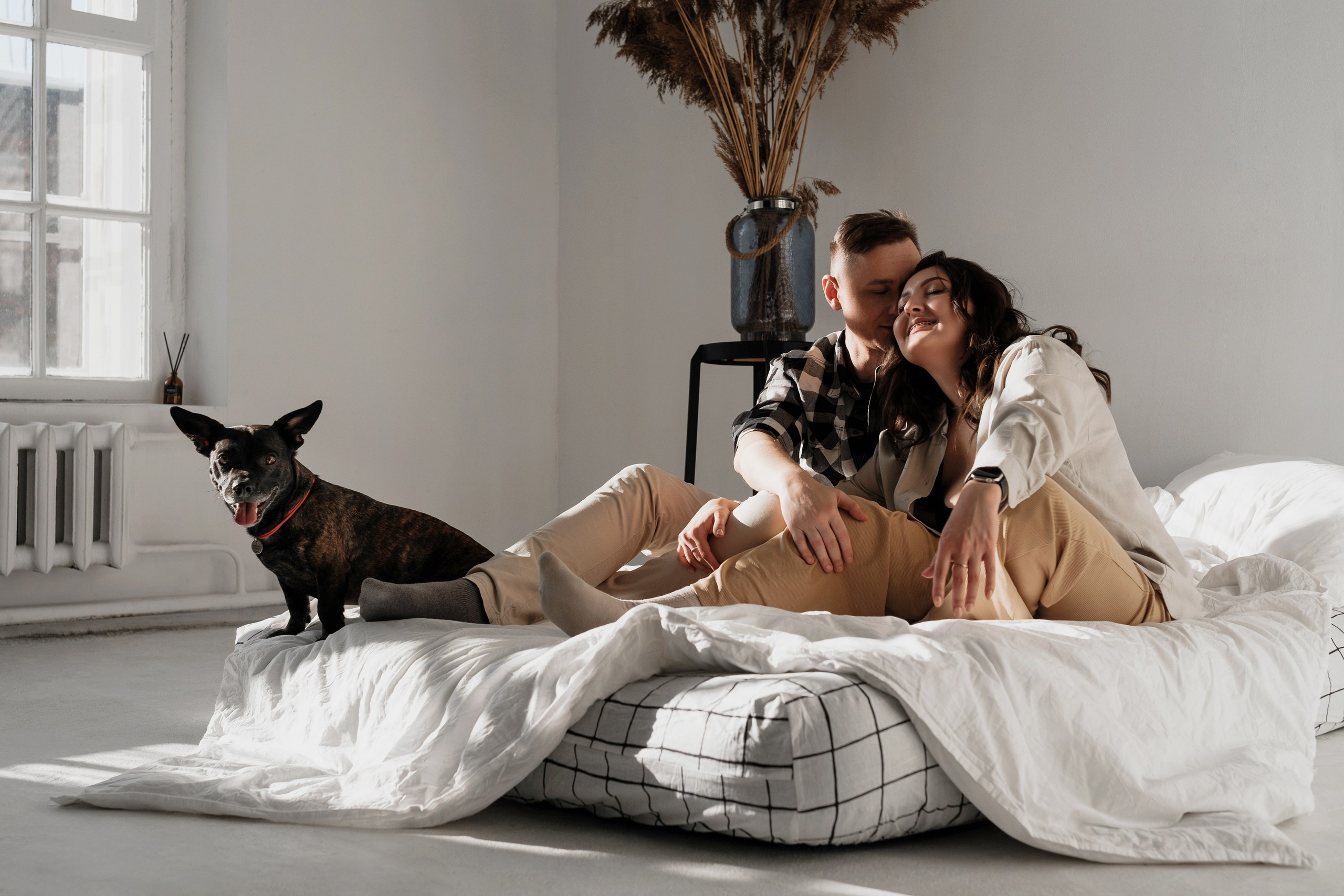 Денис, Настя и Руби. Интерьерный фотограф и видеограф в Санкт-Петербурге Вадим Балбашевский