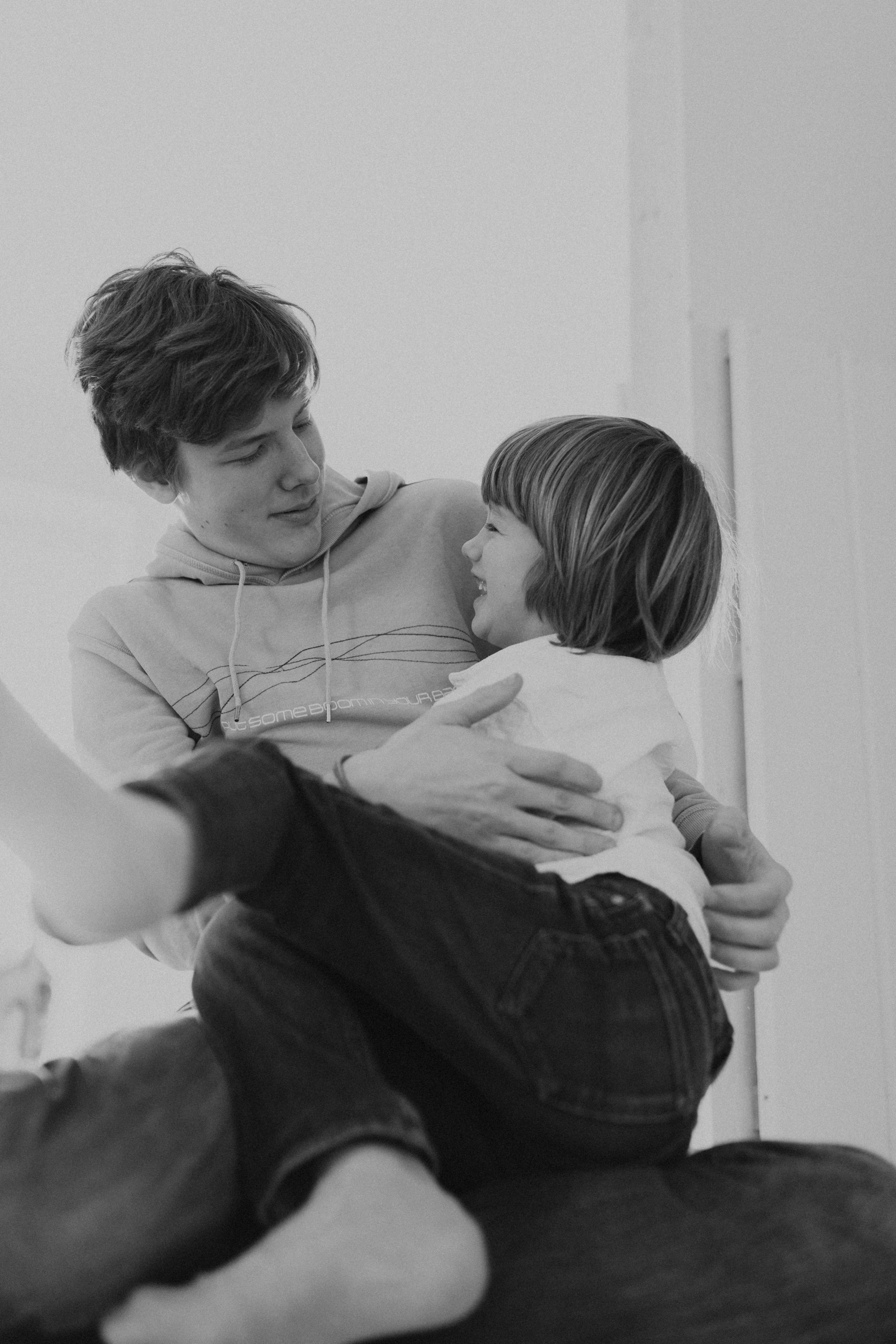 Рождественская Новогодняя Семейная Фотосессия дома. Семейный фотограф Маша Тимофеева | Москва