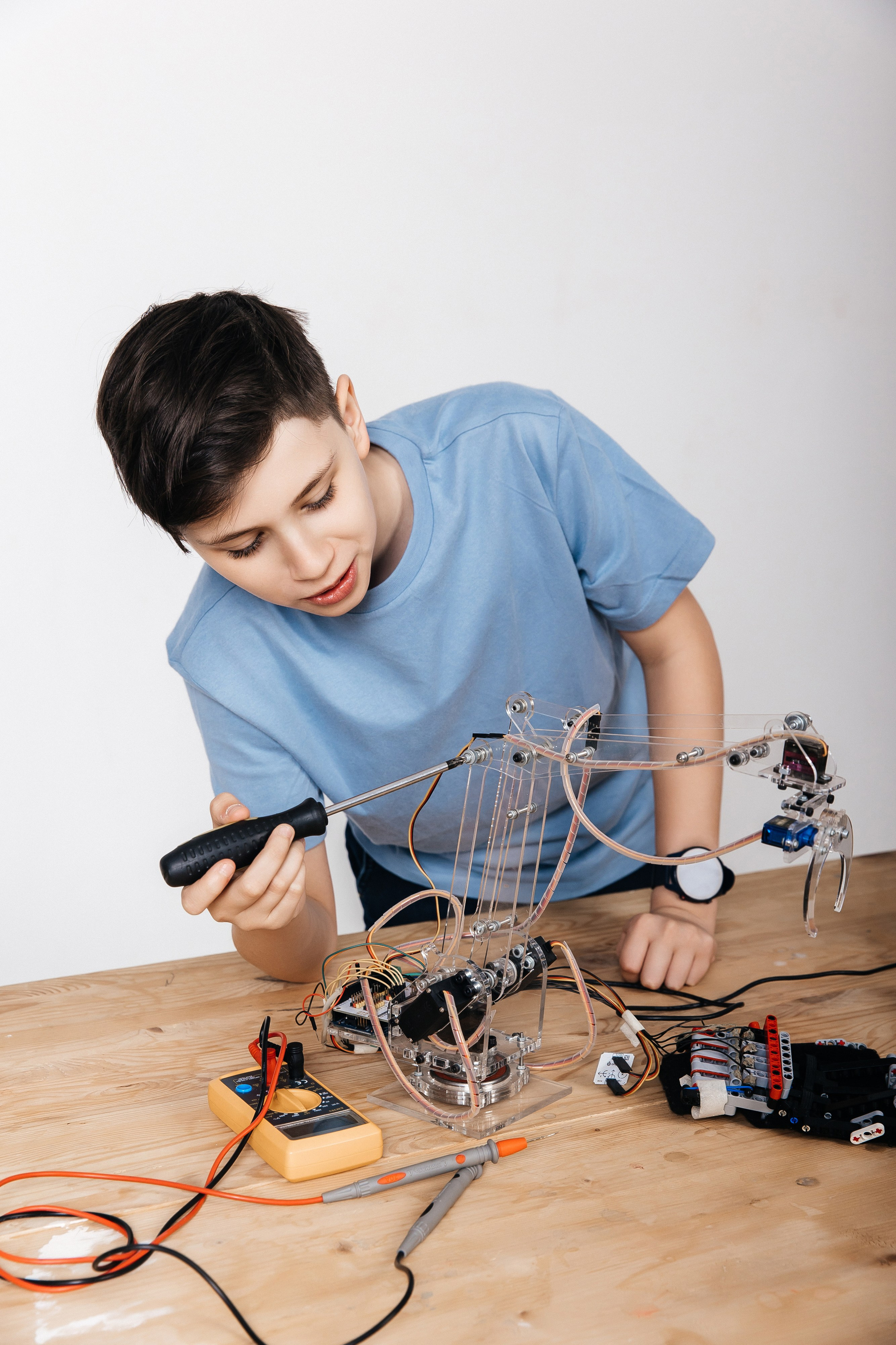 Школа роботехники. Фотограф Елена Краснопевцева