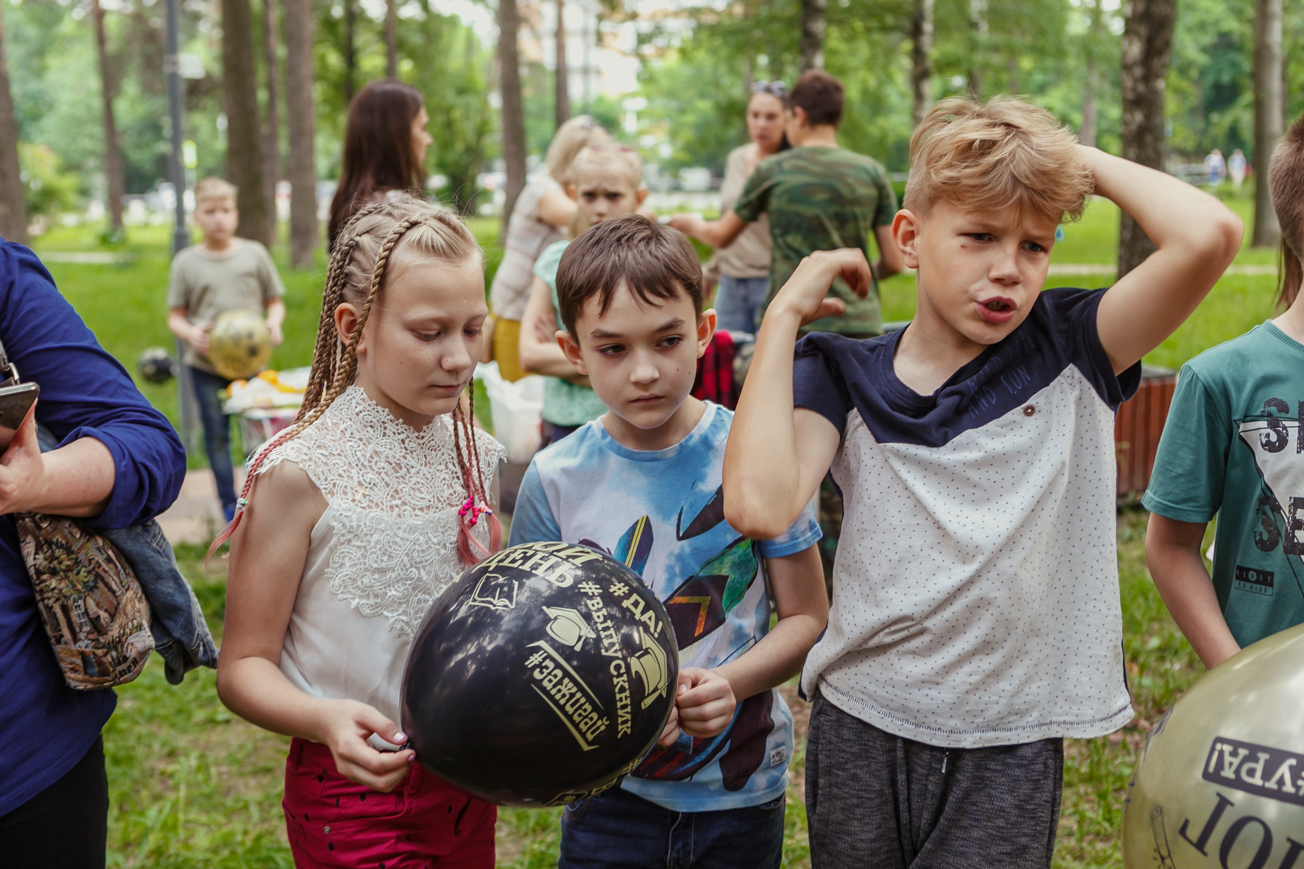 Репортаж. Выпуск в школе