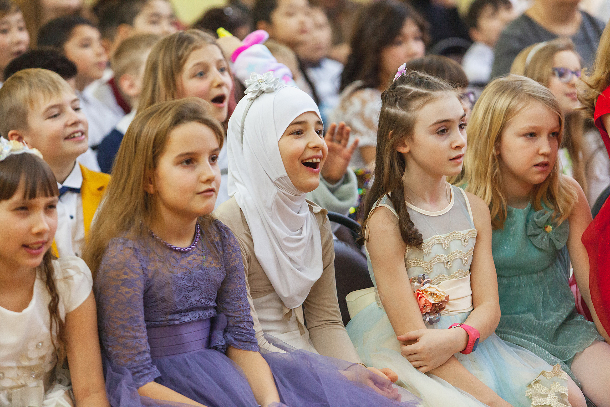 Праздник в школе. Репортаж