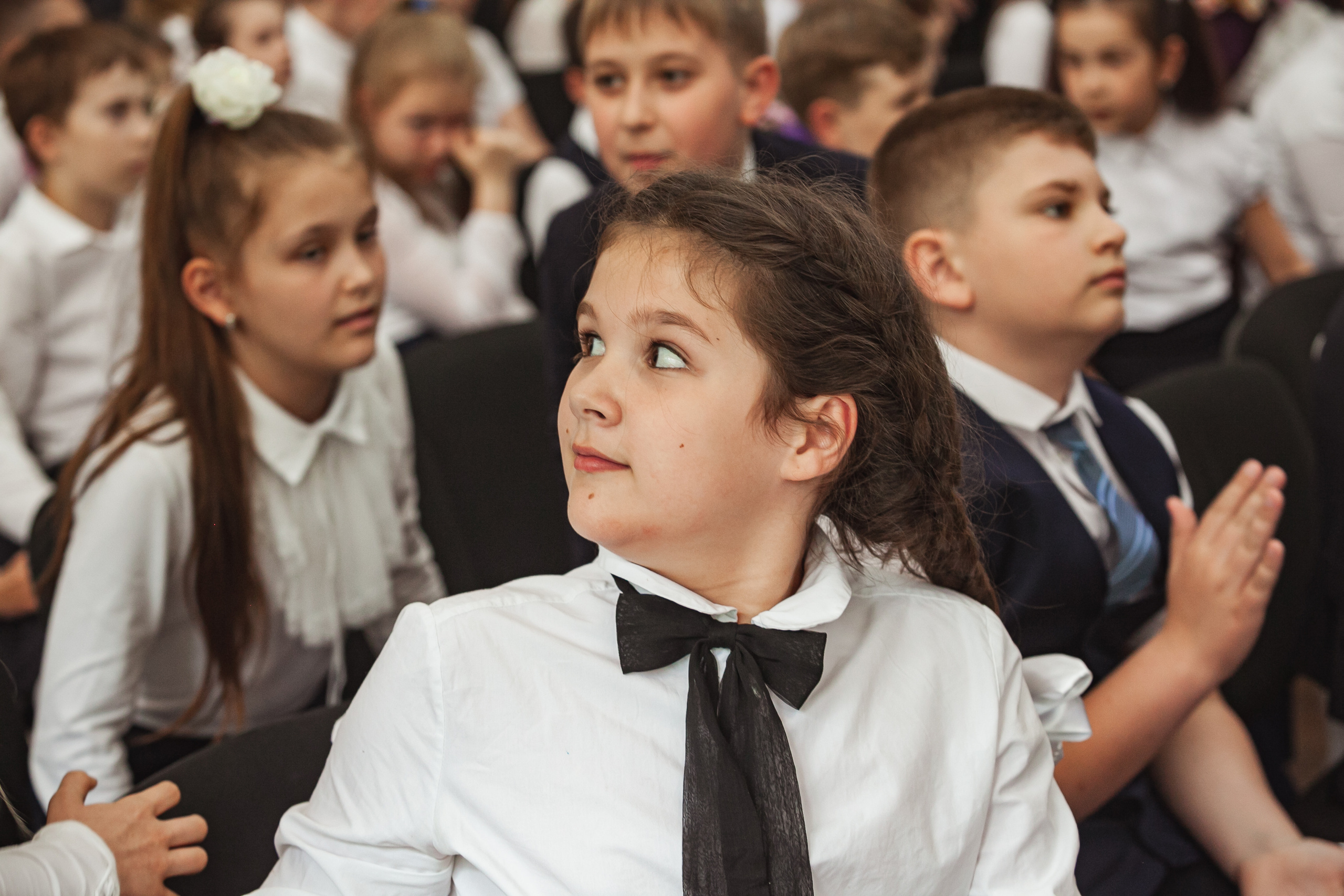 Репортажная съёмка. Выпускники 4 класса