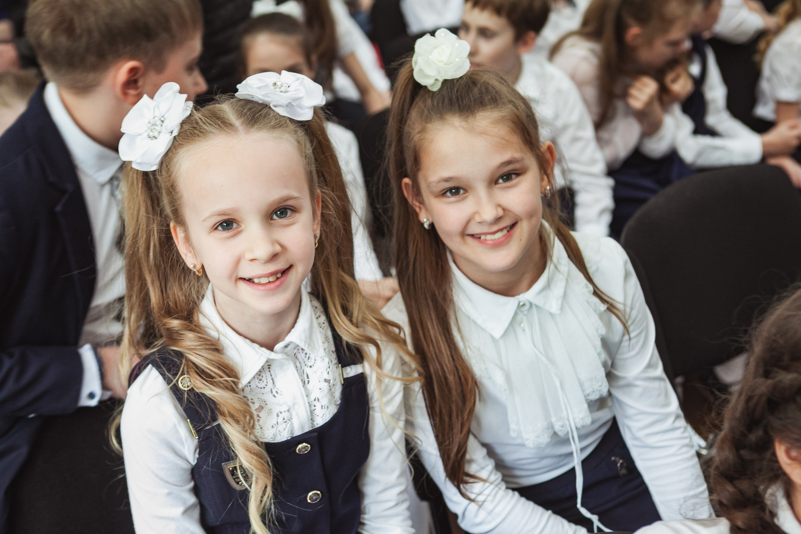 Репортажная съёмка. Выпускники 4 класса