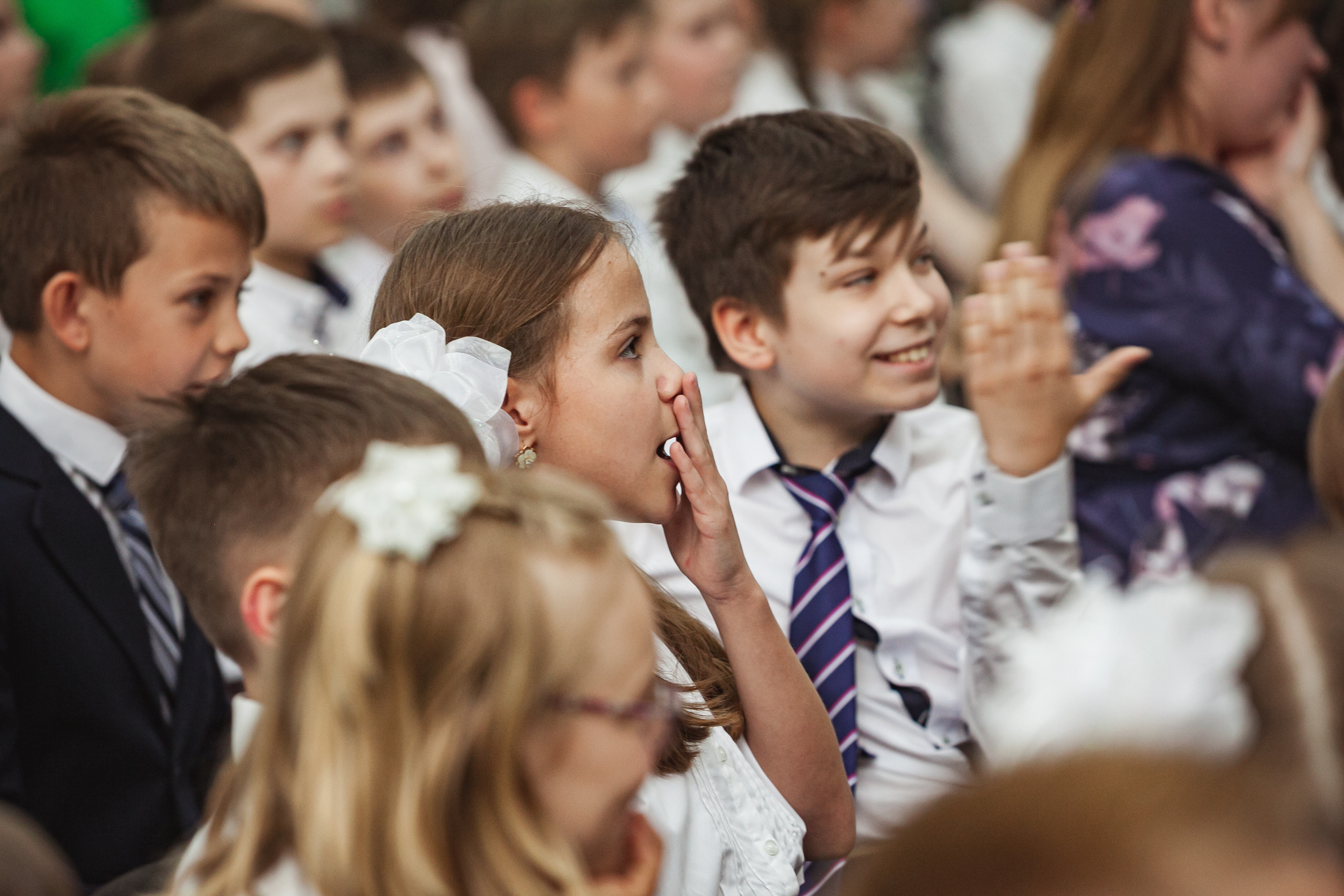 Репортажная съёмка. Выпускники 4 класса