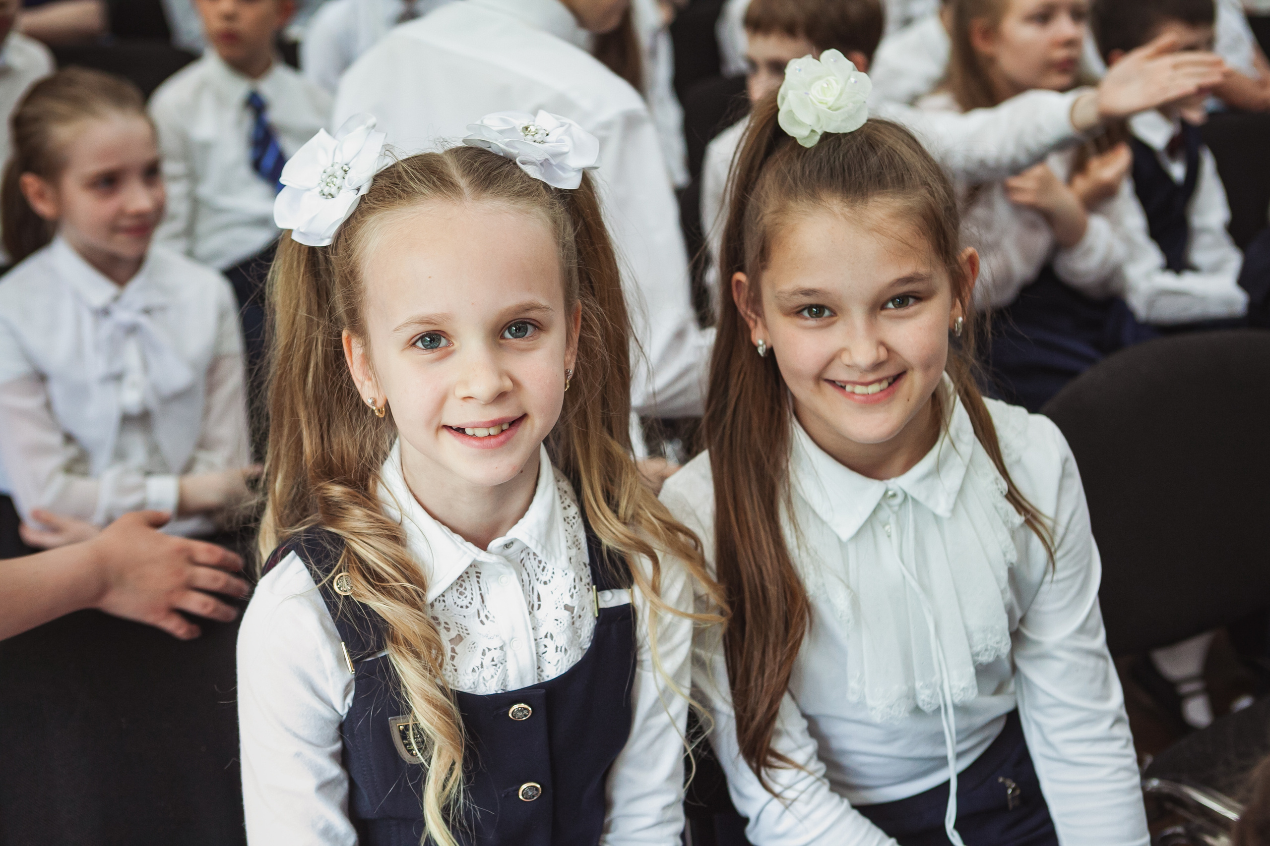 Репортажная съёмка. Выпускники 4 класса