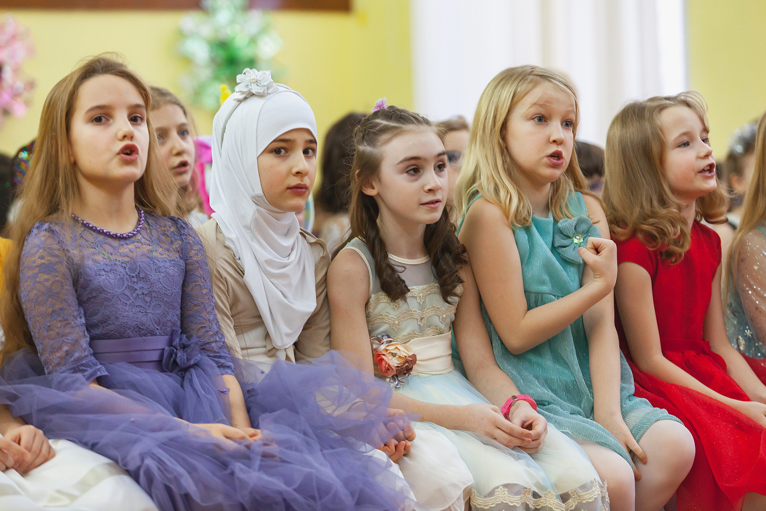 Праздник в школе. Репортаж