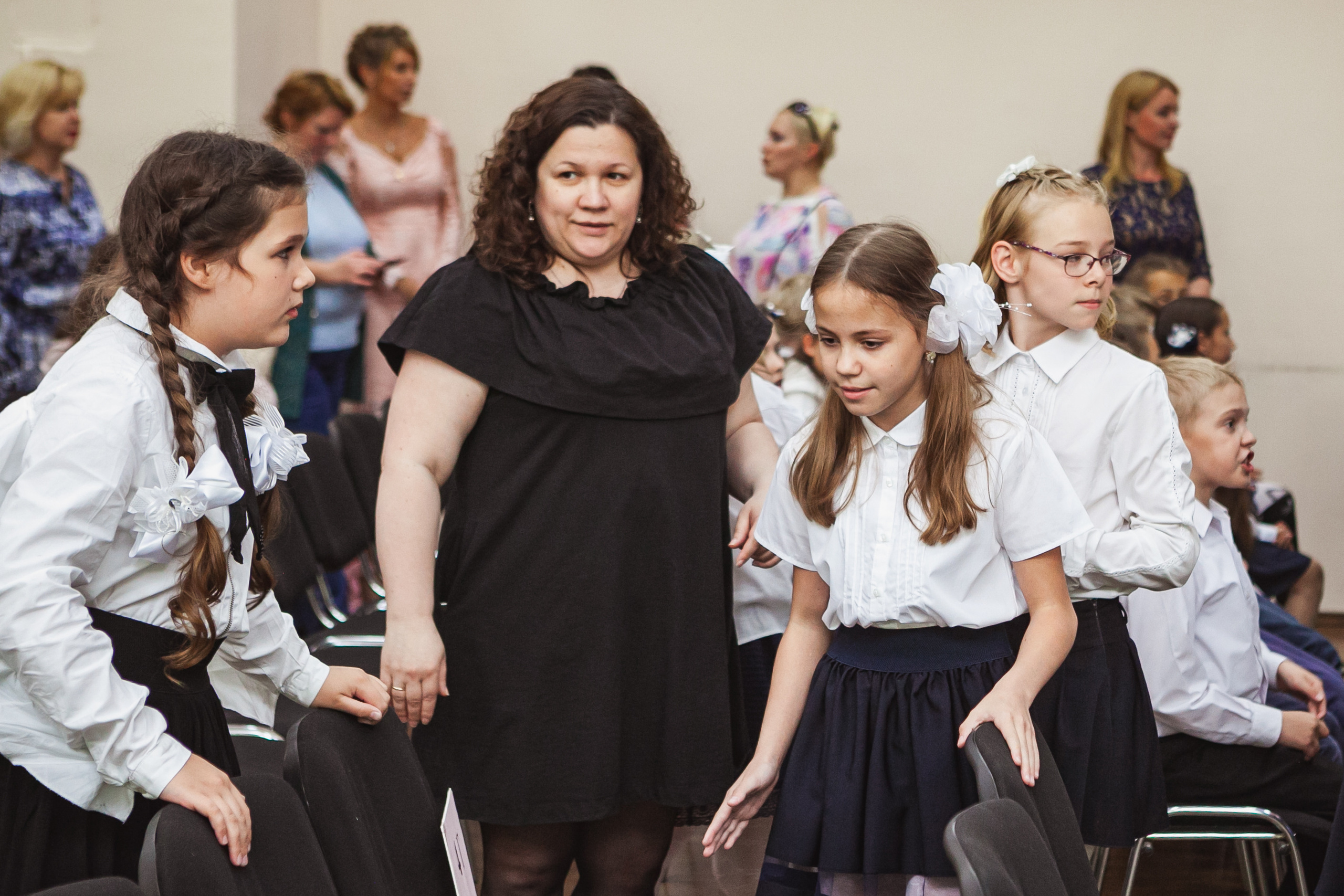 Репортажная съёмка. Выпускники 4 класса