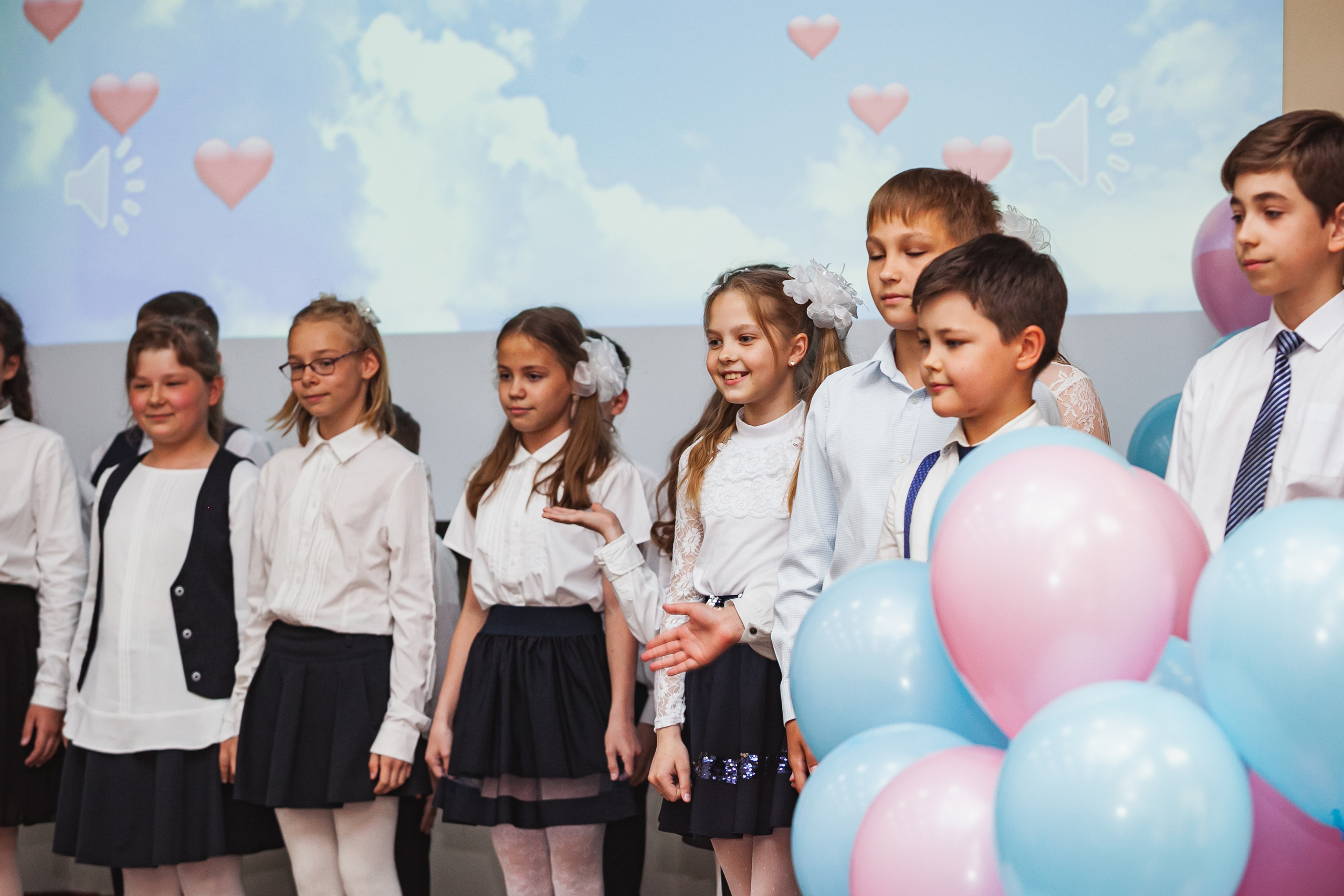 Репортажная съёмка. Выпускники 4 класса